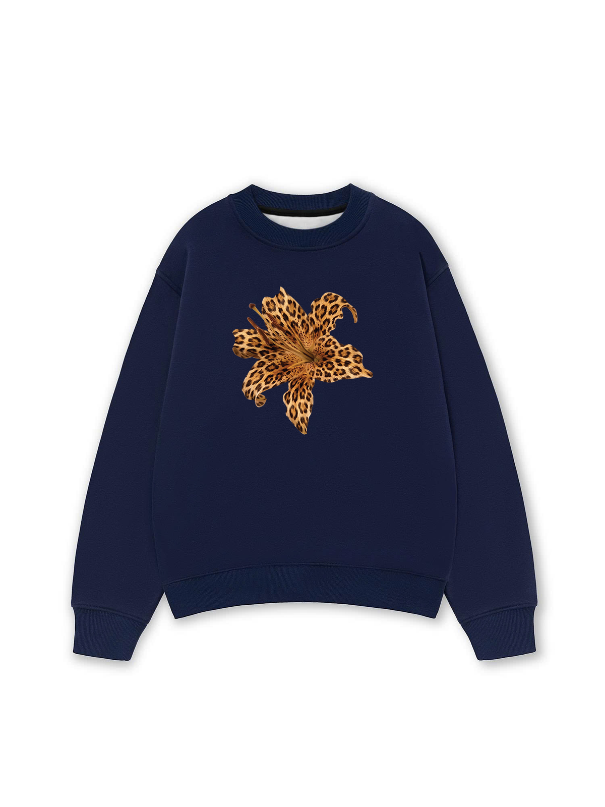 Áo Sweater Nỉ Hai Da Urban Leopard Flower
