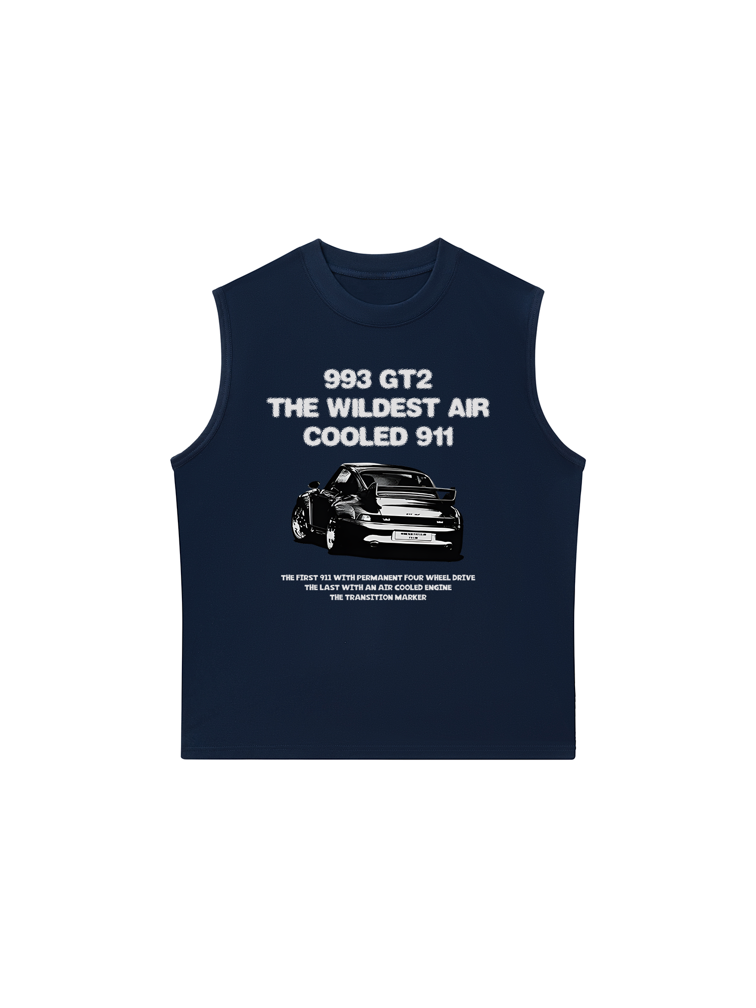 Áo Ba Lỗ Relaxed Fit Porsche 993 GT2 Retro