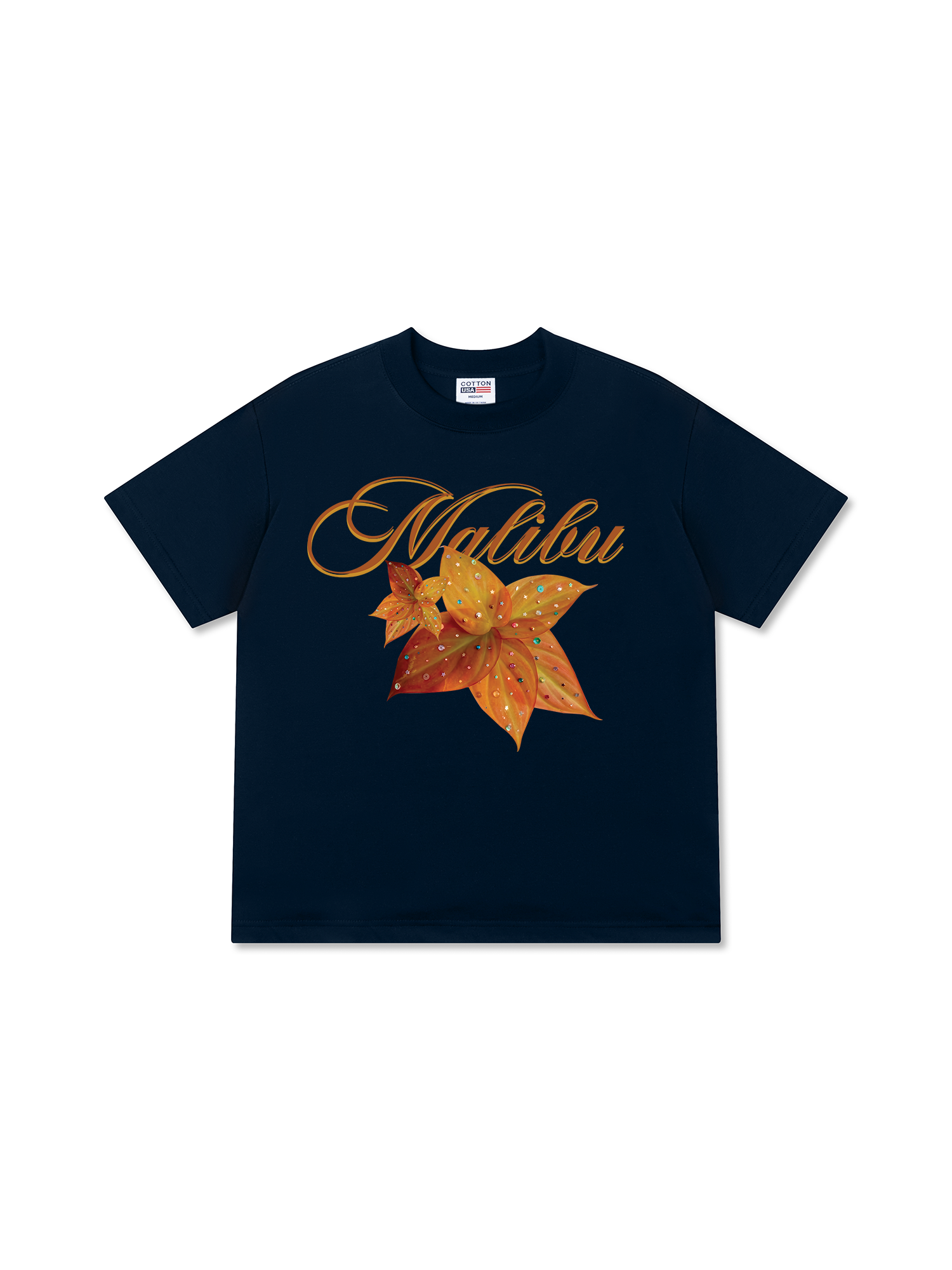 Áo Thun Relaxed Fit Bling Malibu