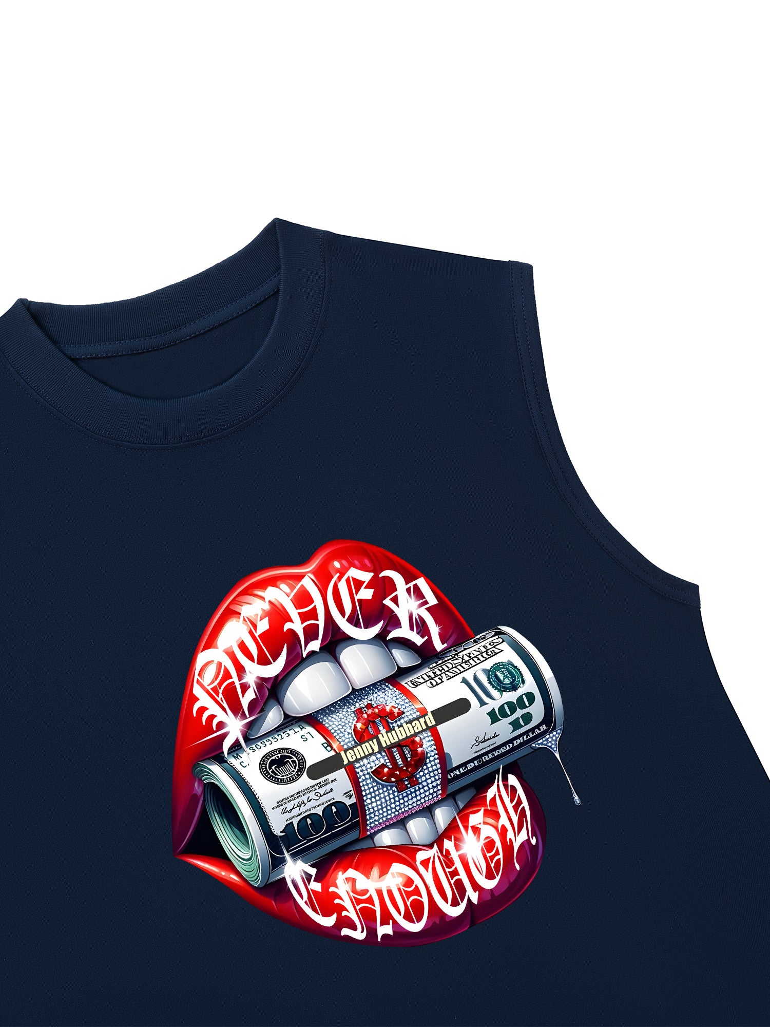 Áo Ba Lỗ Relaxed Fit Money Never Enough