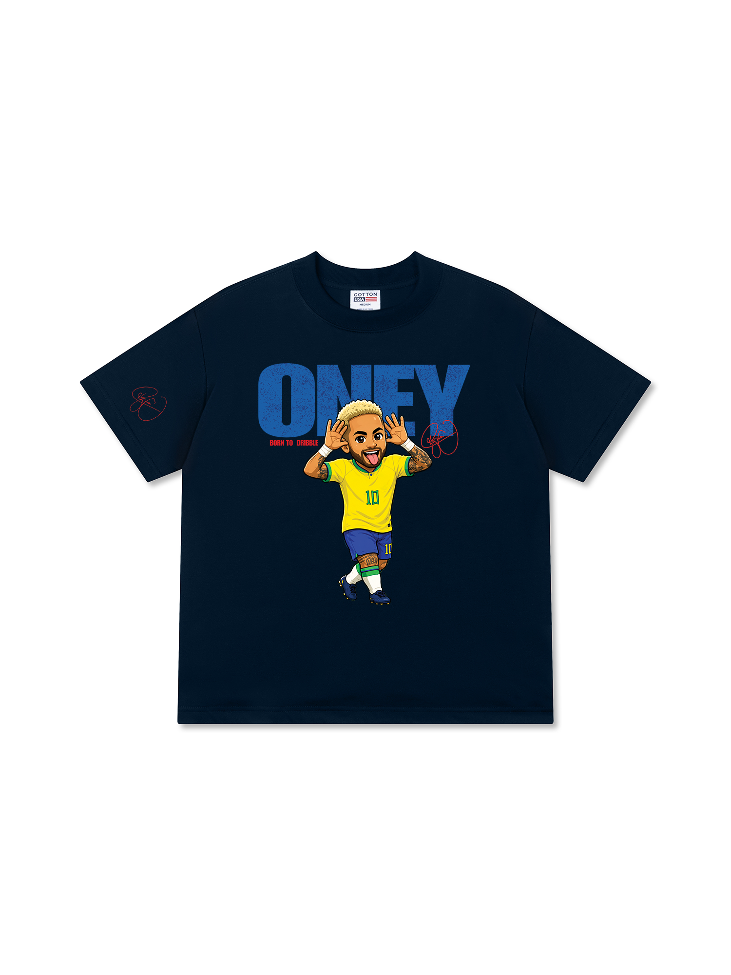 Áo Thun Relaxed Fit Oney Born To Dribble