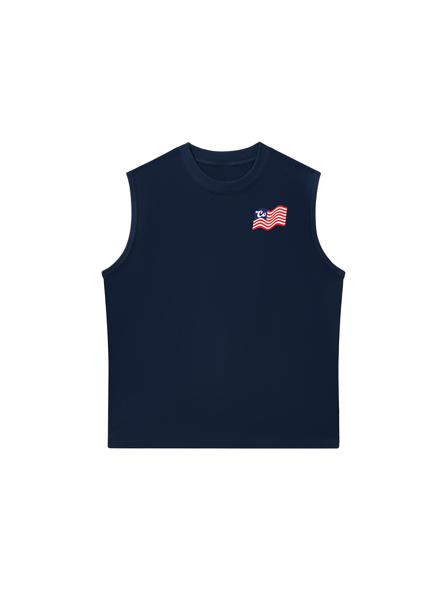 Áo Ba Lỗ Relaxed Fit USA Cotton USA Flag