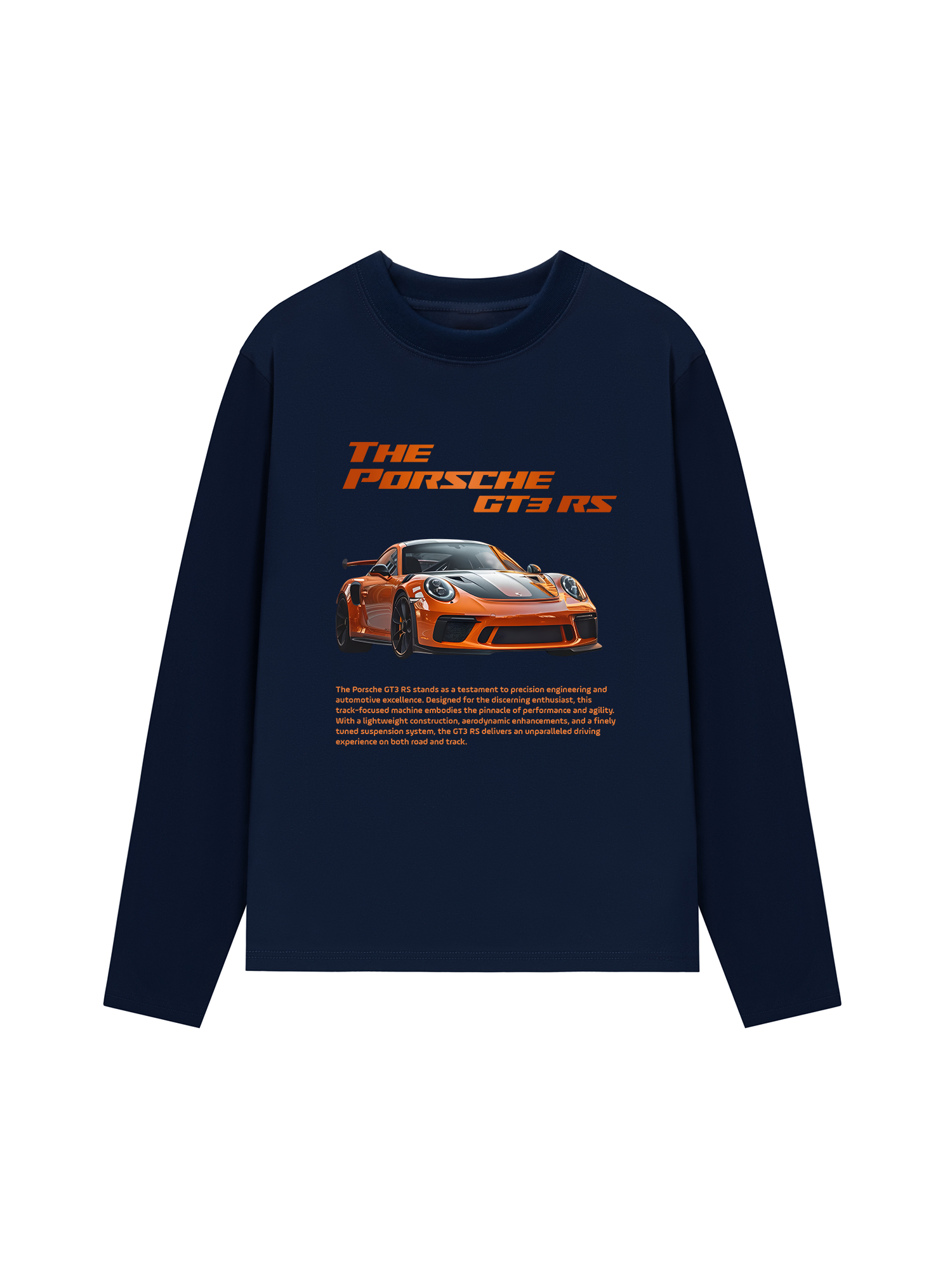 Áo Thun Dài Tay Porsche Orange Layer GT3 RS