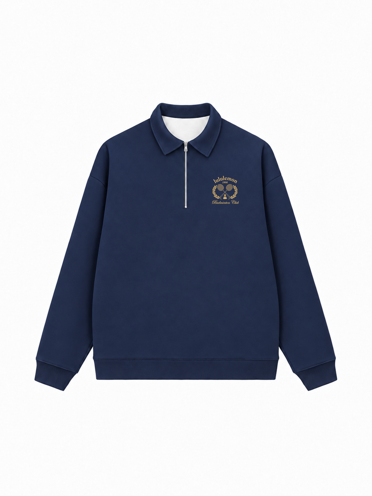Áo Sweater Polo Nỉ Hai Da Badminton Lululemon