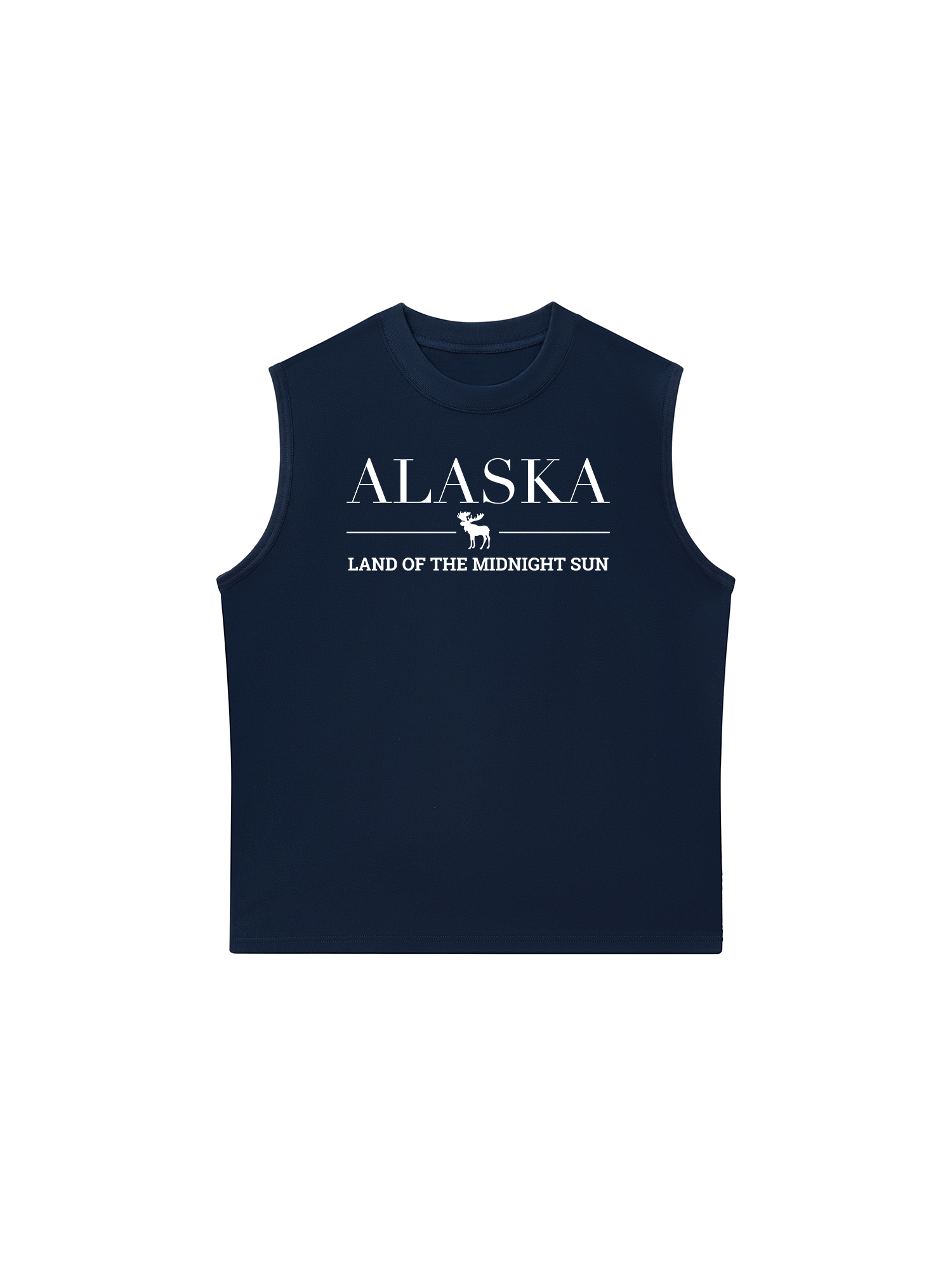 Áo Ba Lỗ Relaxed Fit Alaska Land Of The Midnight Sun