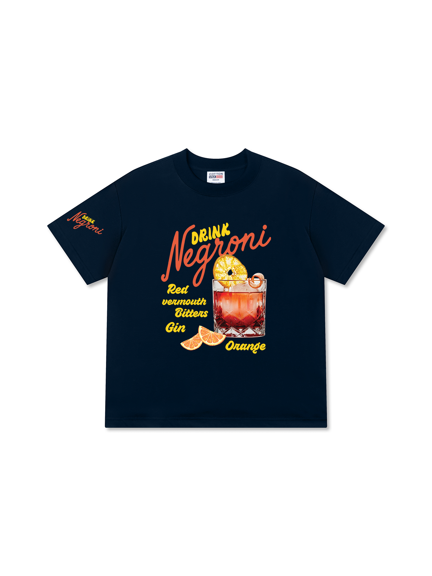 Áo Thun Relaxed Fit Negroni Drink