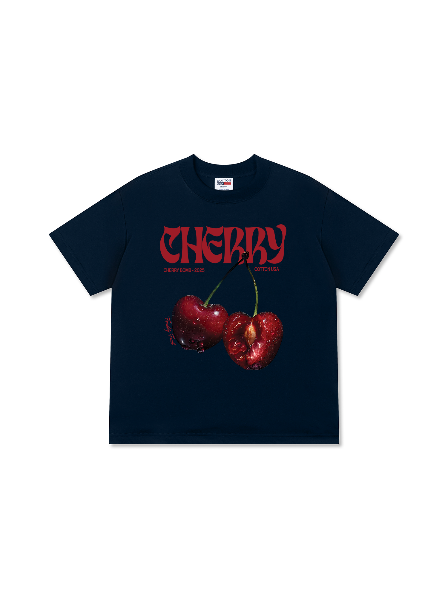 Áo Thun Relaxed Fit Cherry Freshty Fruit