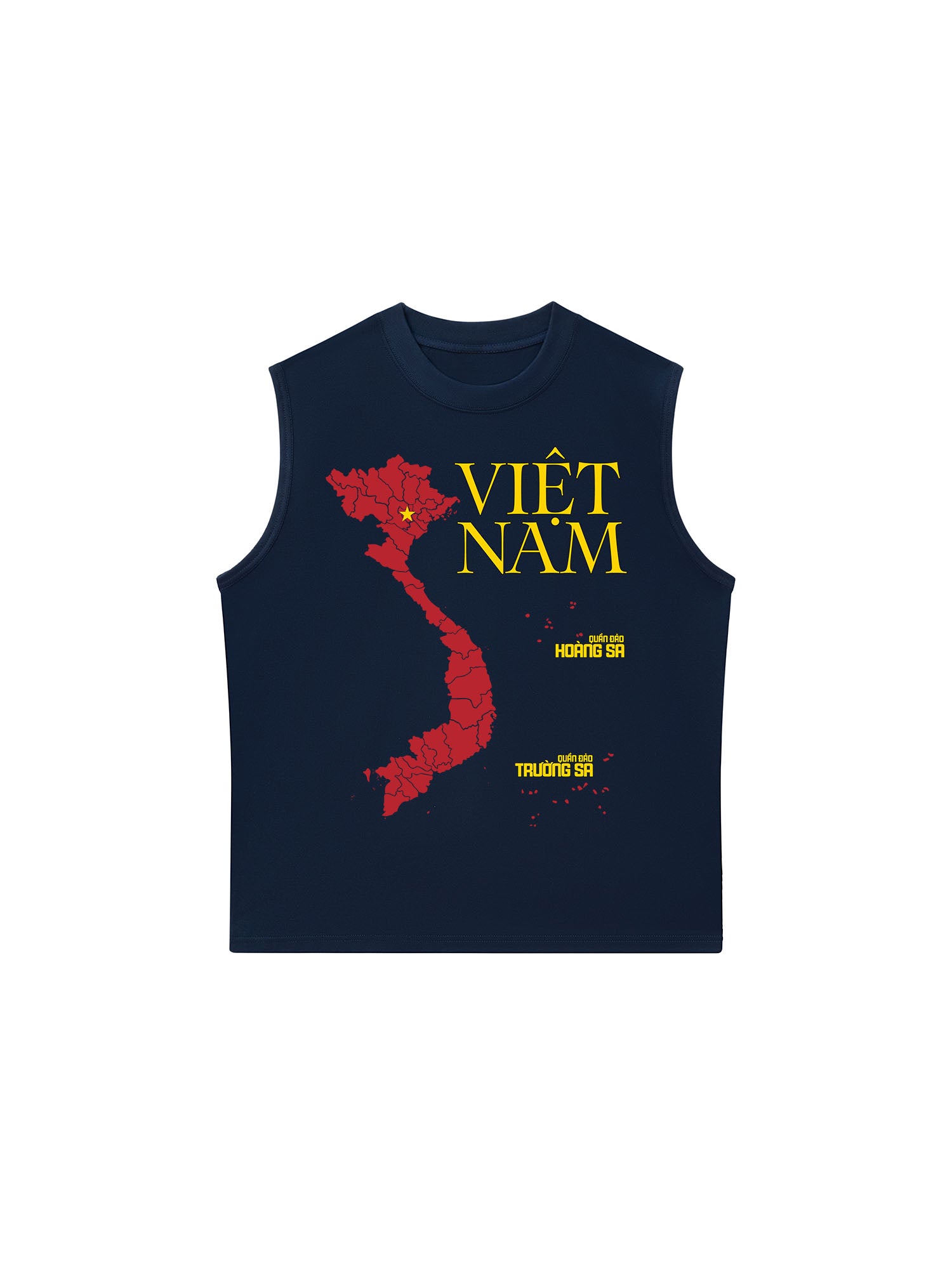 Áo Ba Lỗ Relaxed Fit Lãnh Thổ Việt Nam