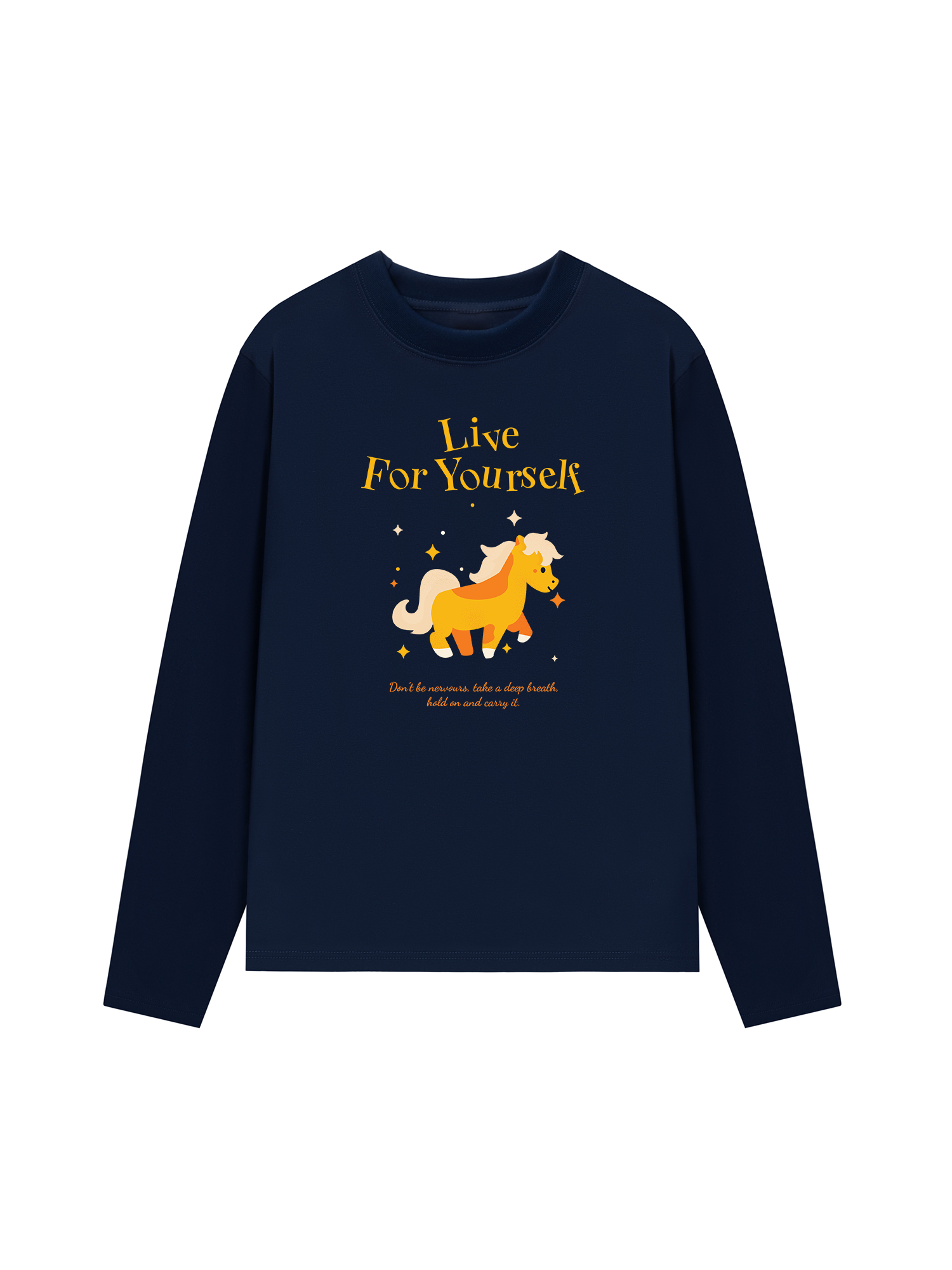 Áo Thun Dài Tay Live For Yourself