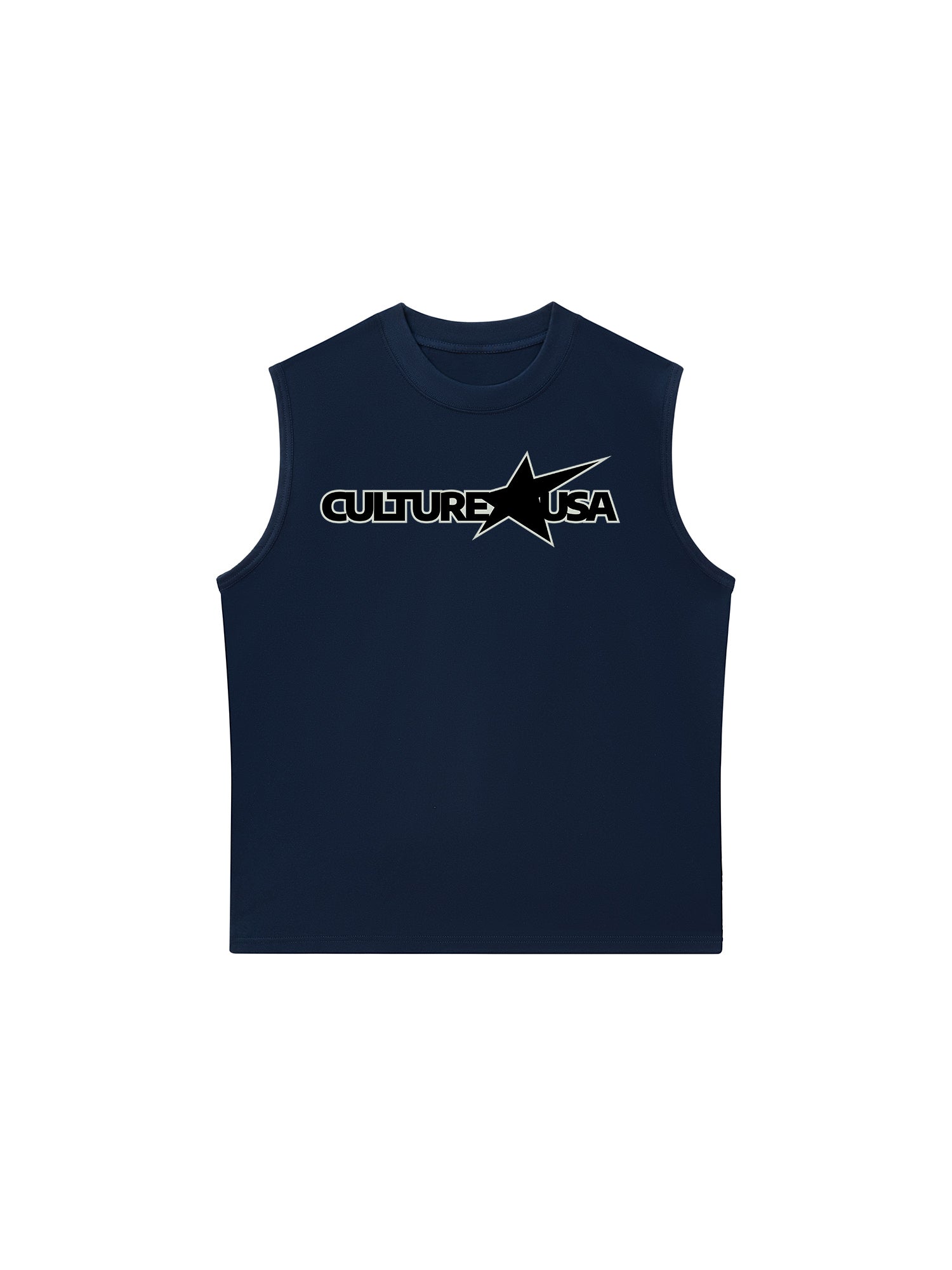 Áo Ba Lỗ Relaxed Fit USA Culture Star