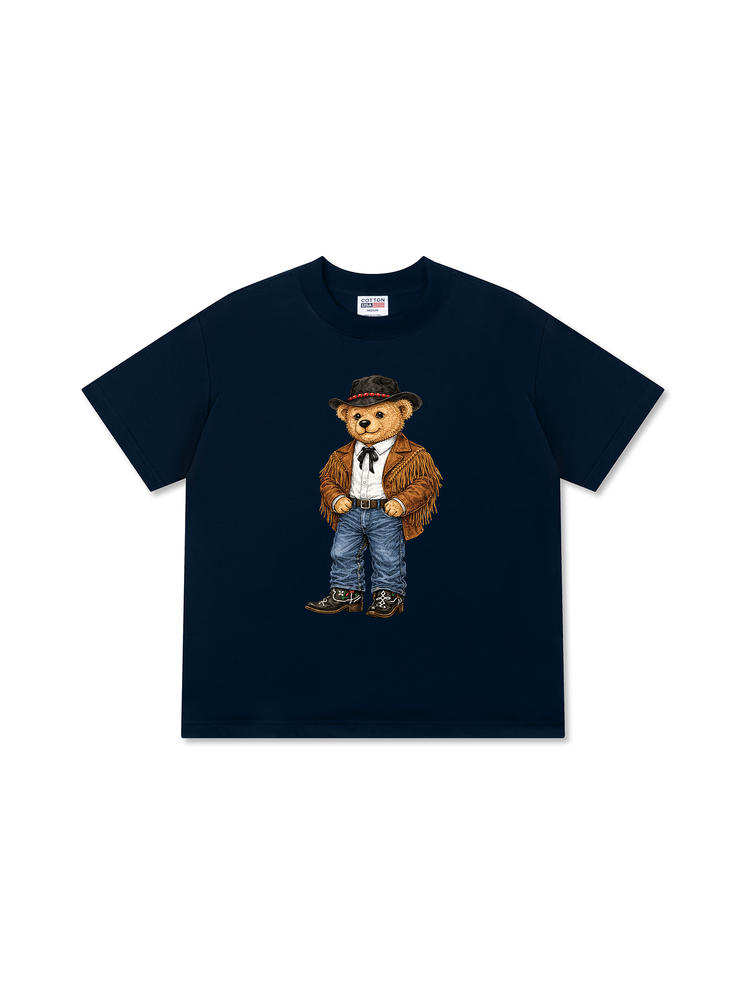 Áo Thun Relaxed Fit Cowhide Bear
