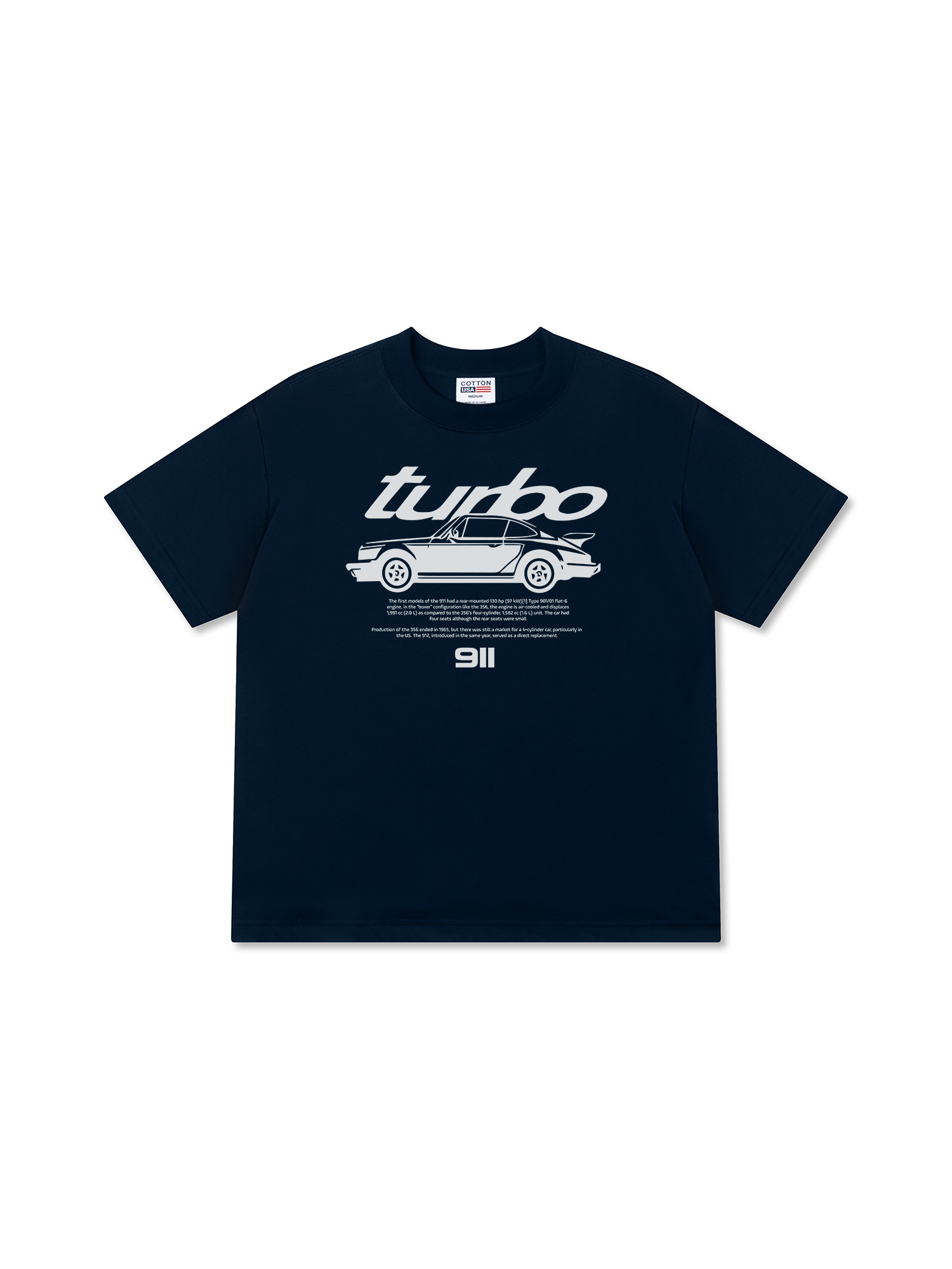 Áo Thun Relaxed Fit Porsche Classic 911 Turbo