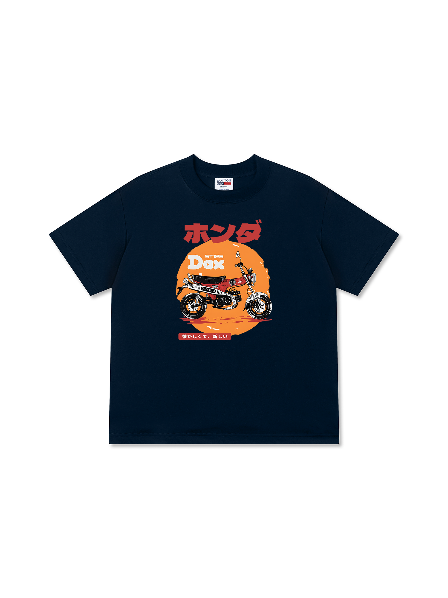 Áo Thun Relaxed Fit Motorbike Honda ST125 Dax