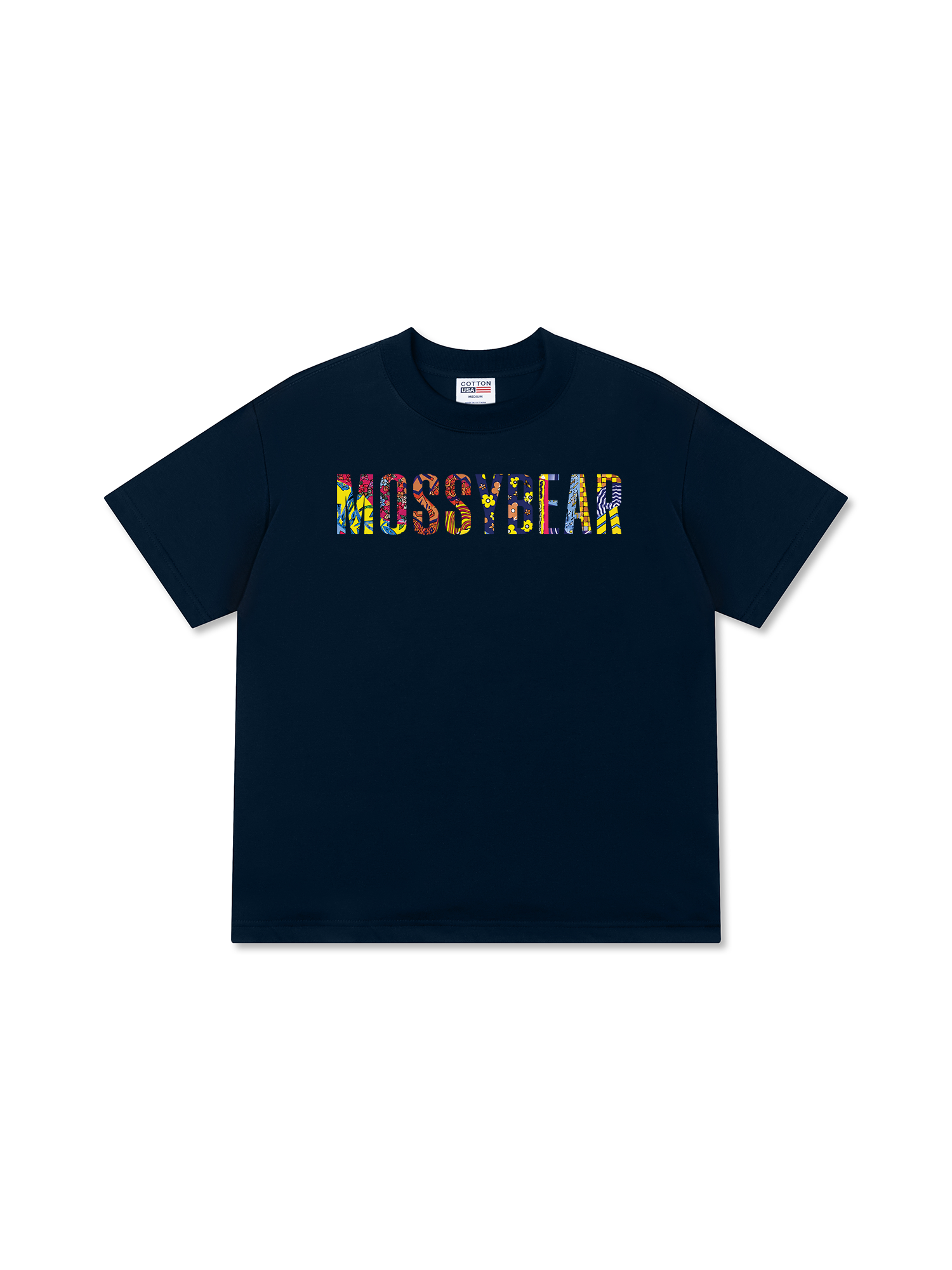 Áo Thun Relaxed Fit Mossy Bear Retro Logo