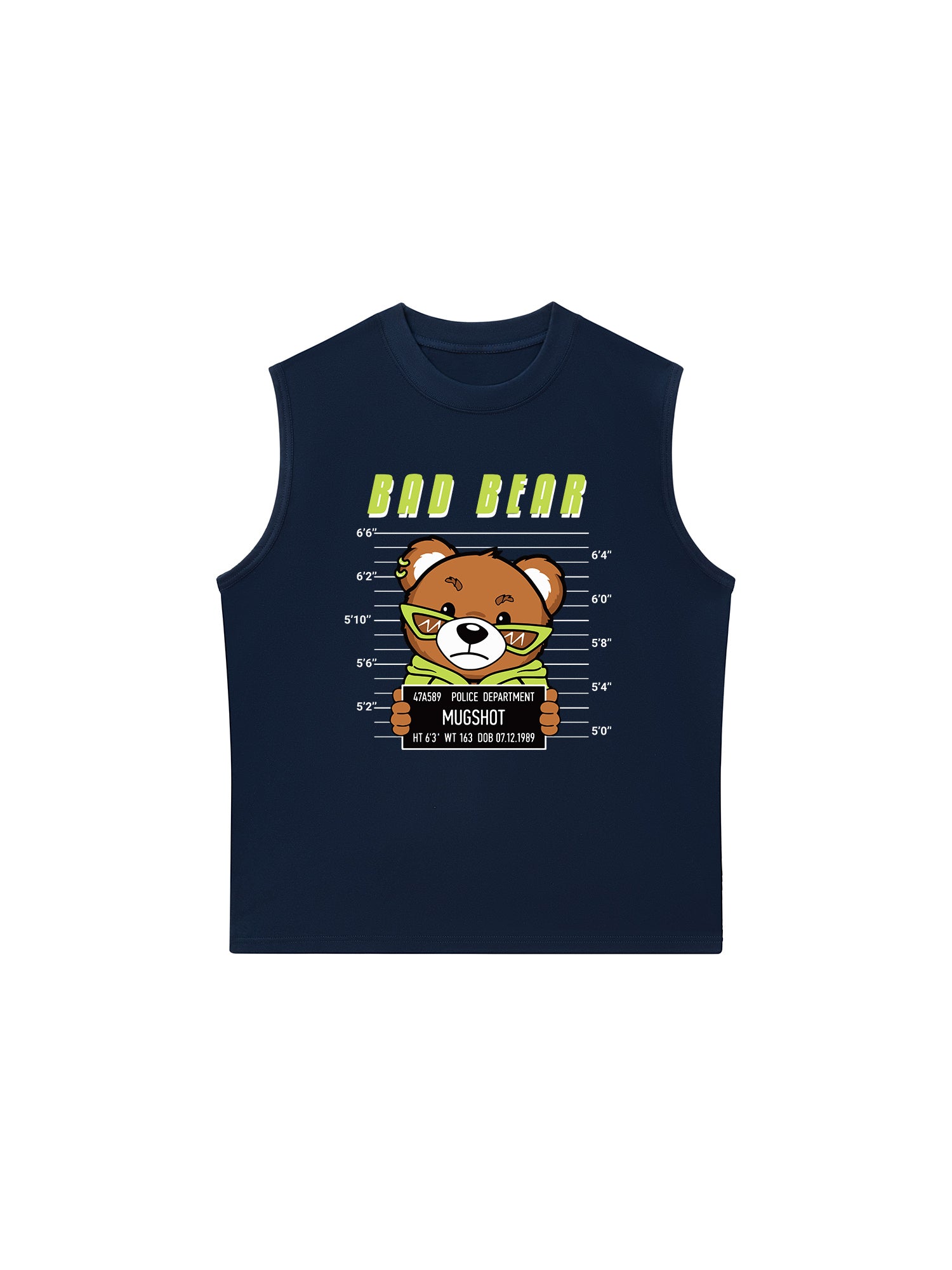 Áo Ba Lỗ Relaxed Fit Bad Bear