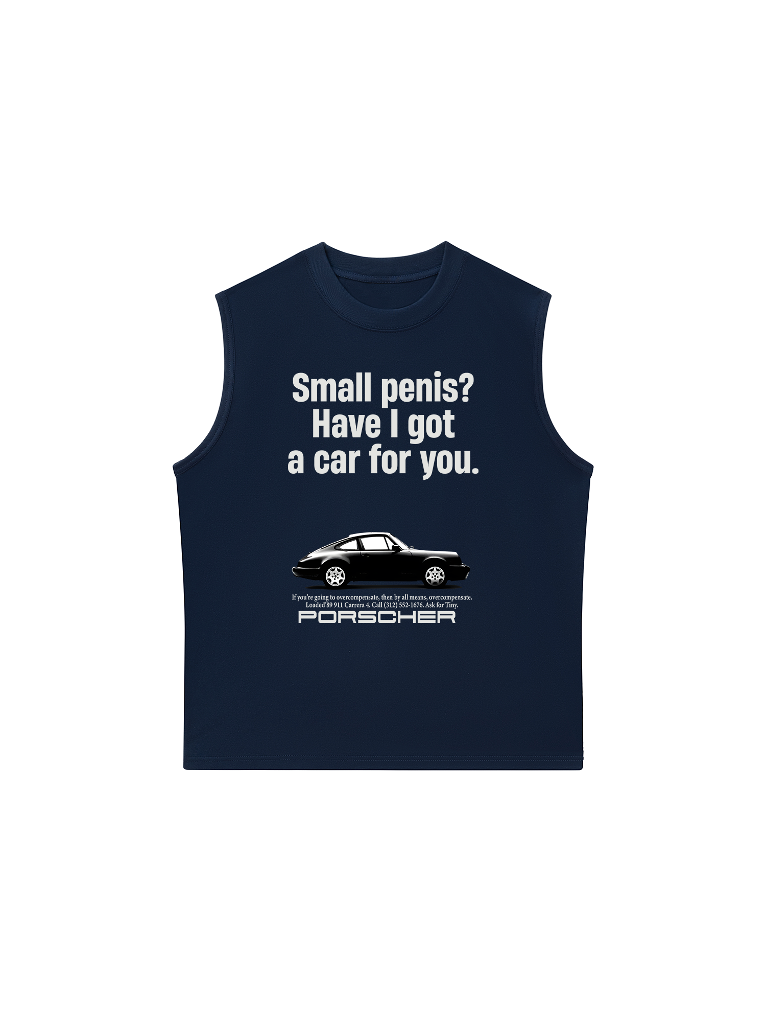 Áo Ba Lỗ Relaxed Fit Porsche Small Penis