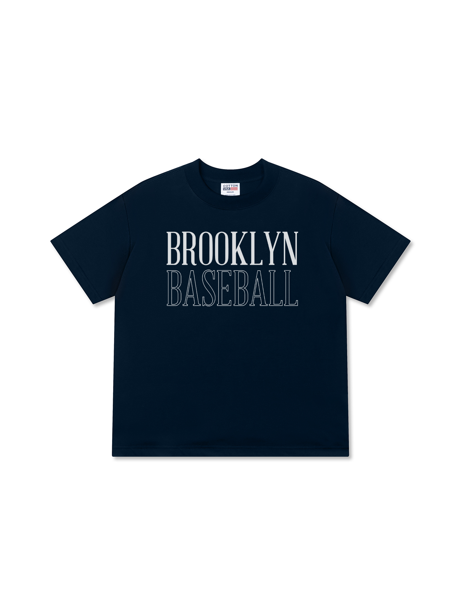 Áo Thun Relaxed Fit Baseball Basic Brooklyn