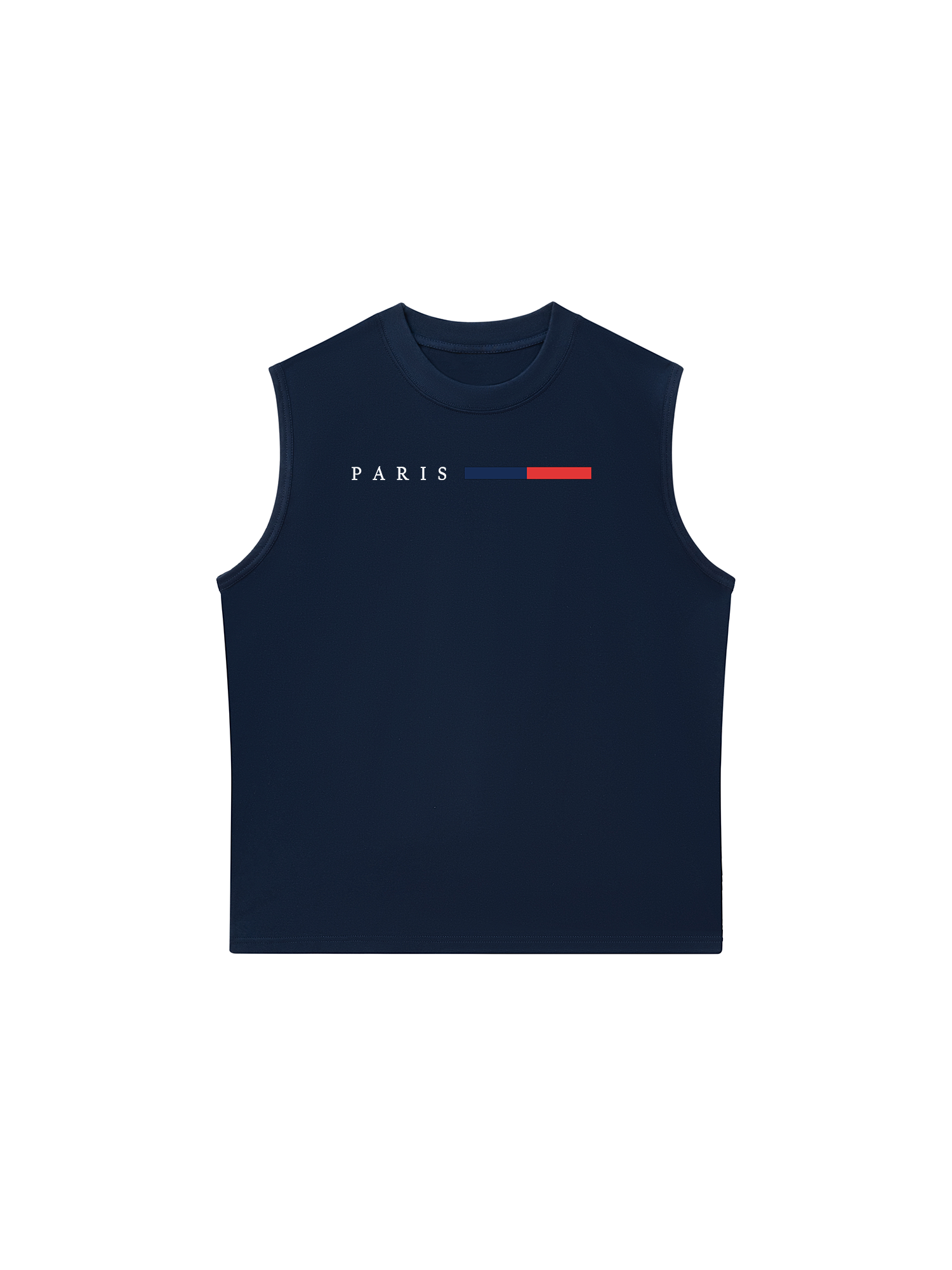 Áo Ba Lỗ Relaxed Fit City Paris Basic Logo