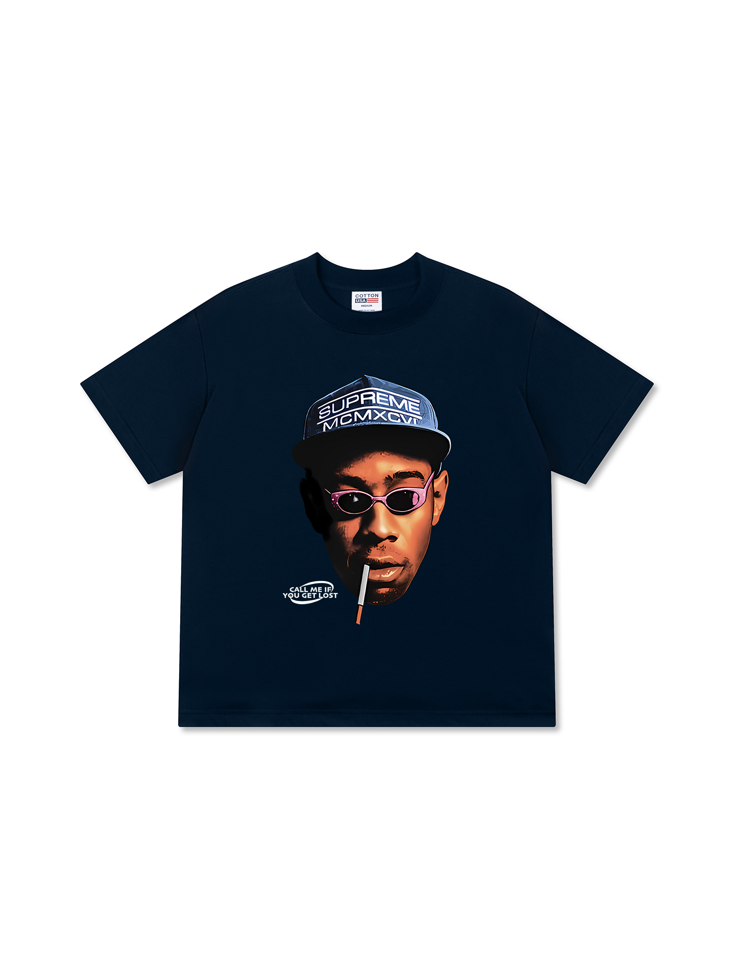 Áo Thun Relaxed Fit Rapper Call Me When You Get Lost Tyler