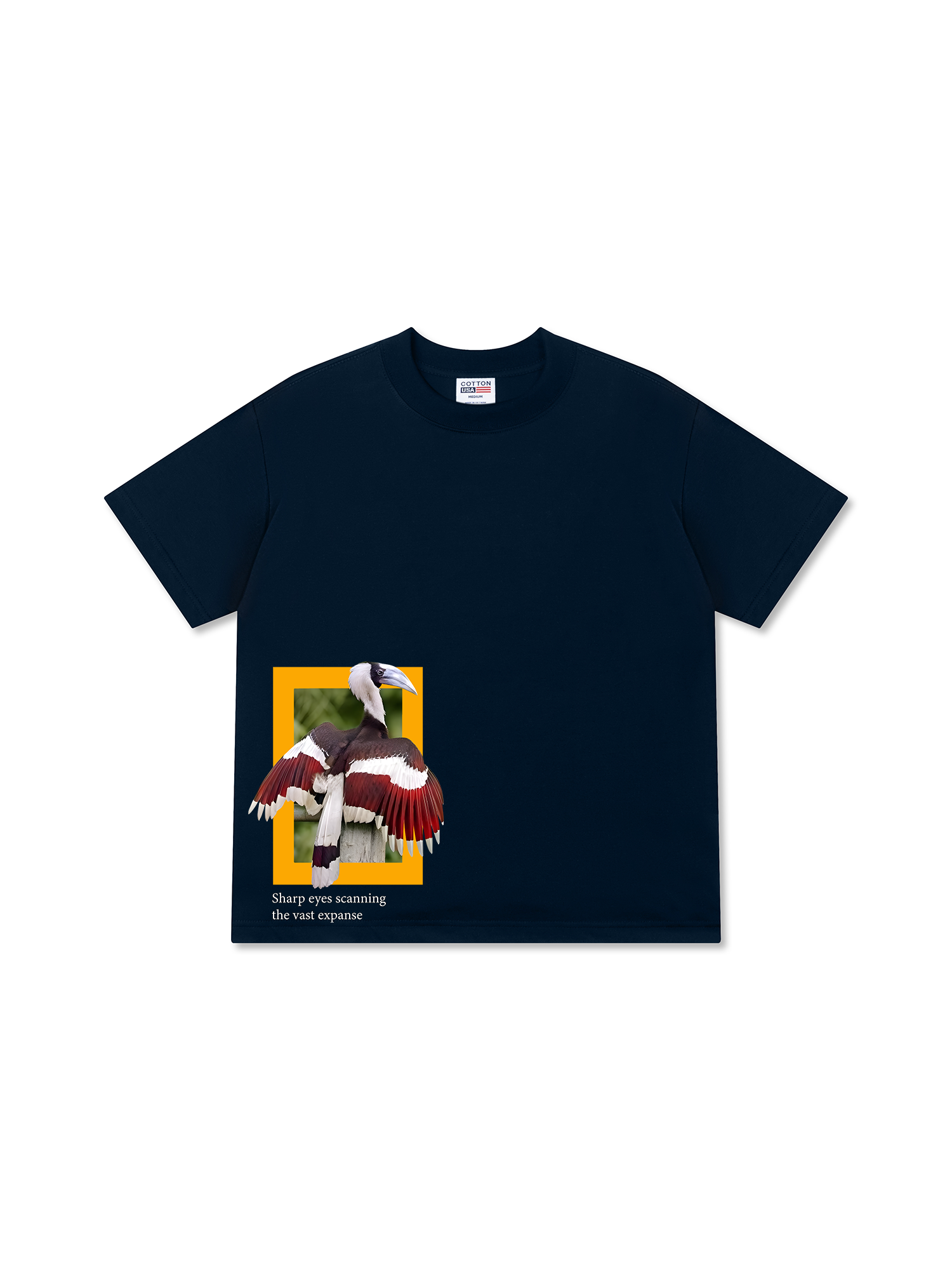 Áo Thun Relaxed Fit Wild Life Sharp Eyes Scannin