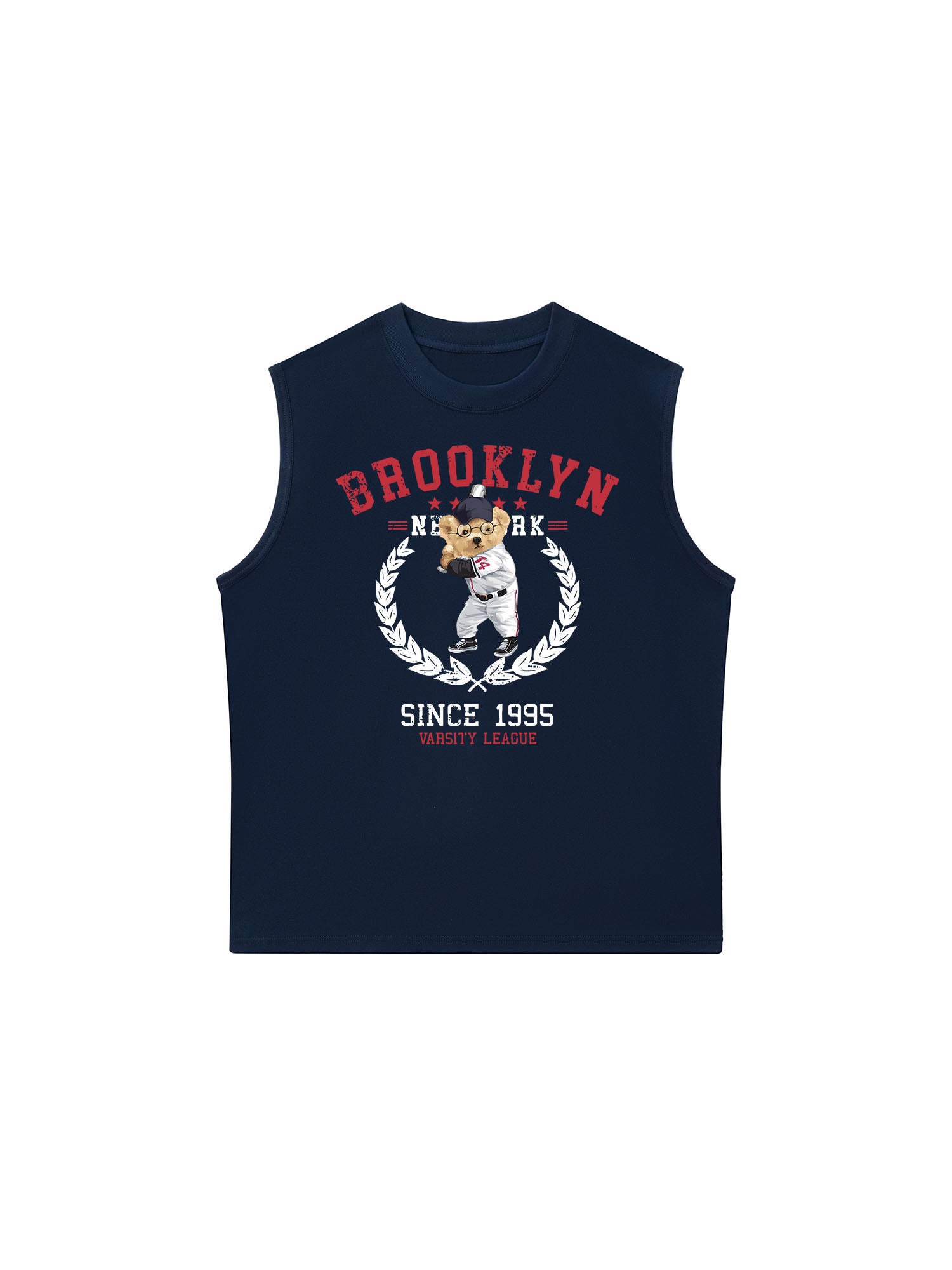 Áo Ba Lỗ Relaxed Fit Baseball Teddy Team