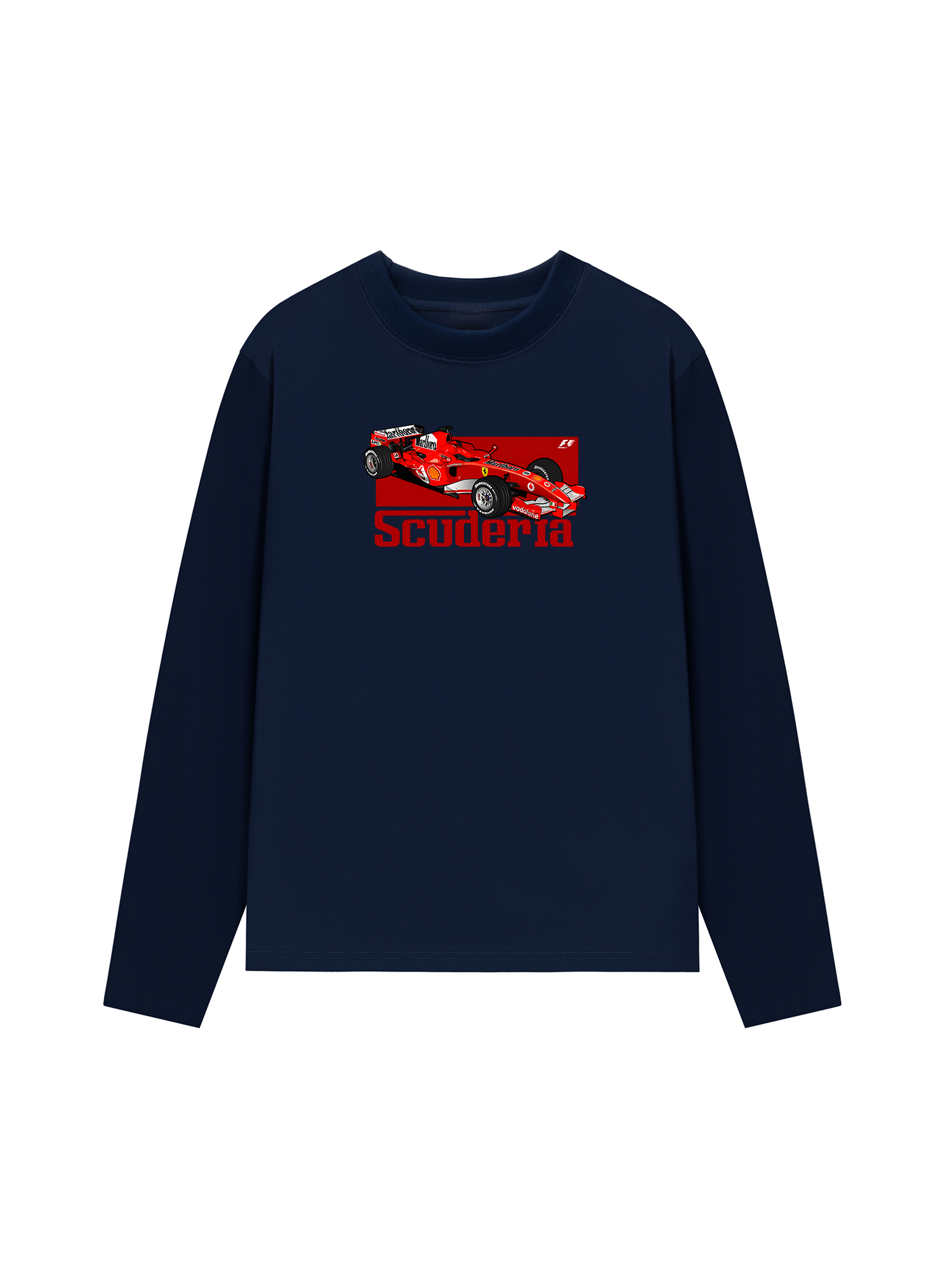 Áo Thun Dài Tay Ferrari Scuderia Race