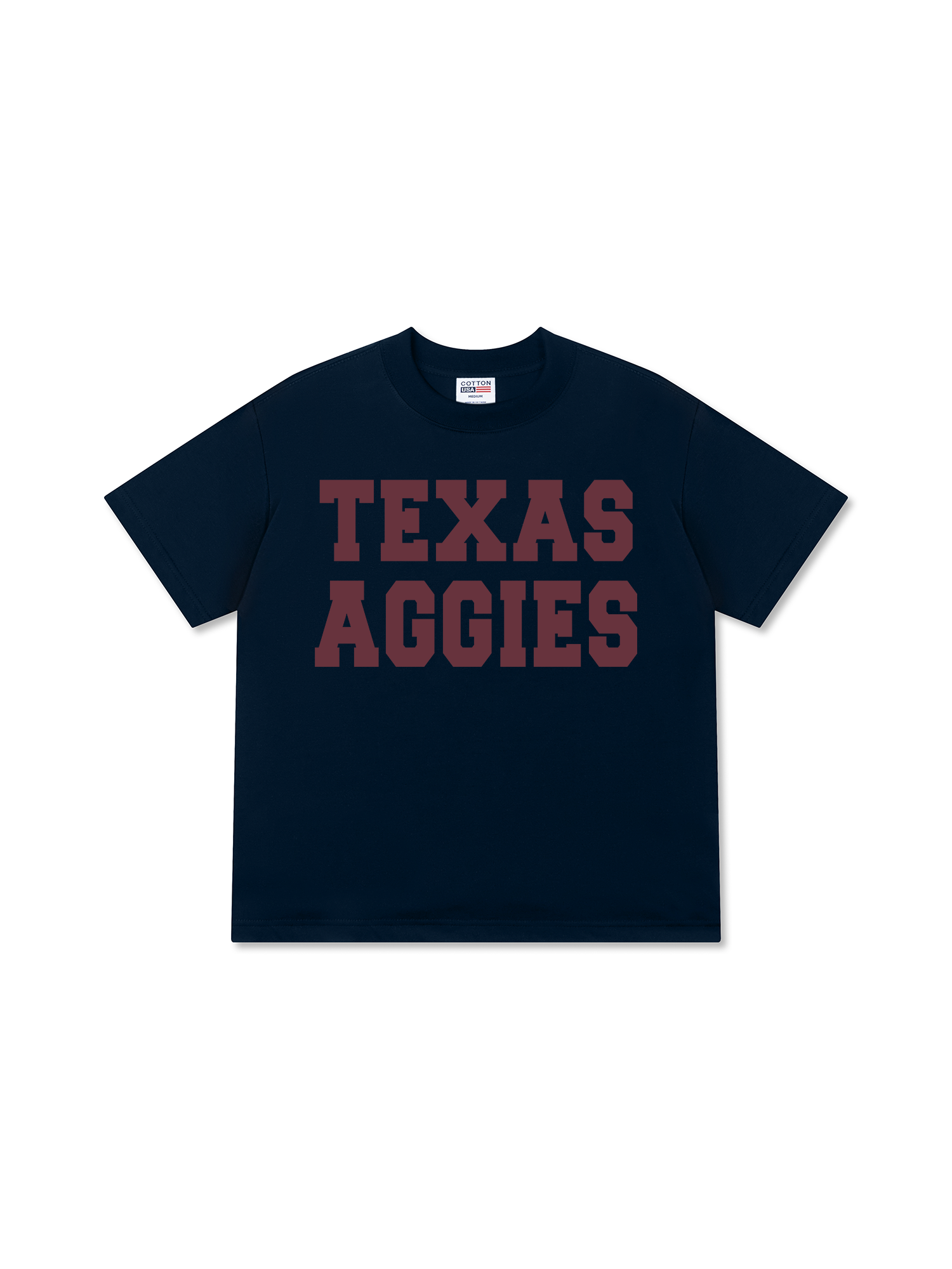 Áo Thun Relaxed Fit USA Texas Aggies