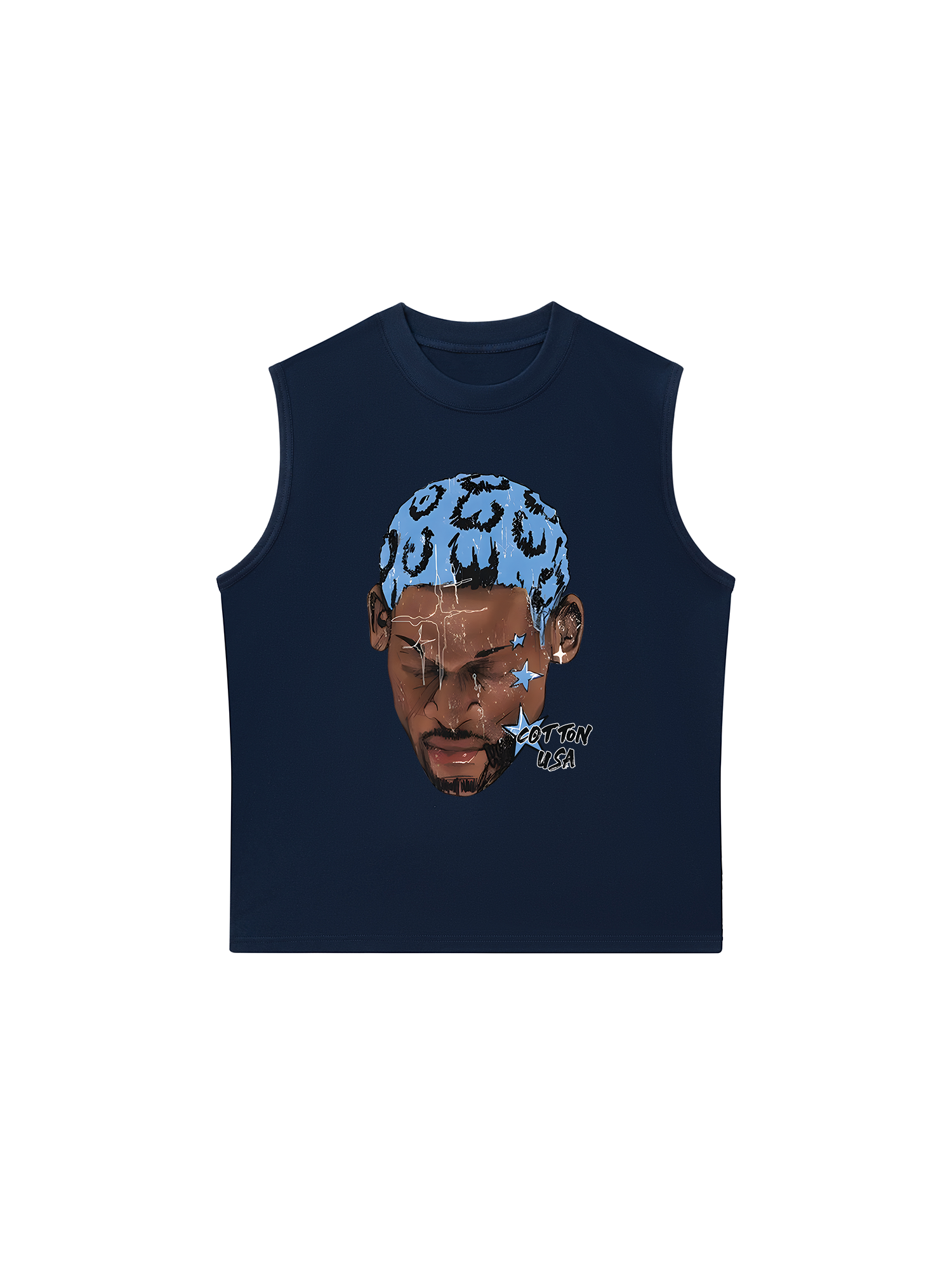Áo Ba Lỗ Relaxed Fit Rapper Rodman Bad As I Wanna Be