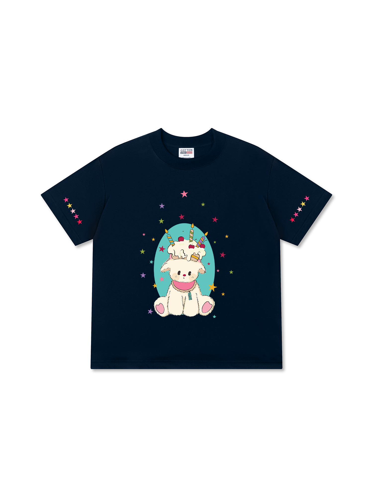 Áo Thun Relaxed Fit Soft Paw Star Bunny