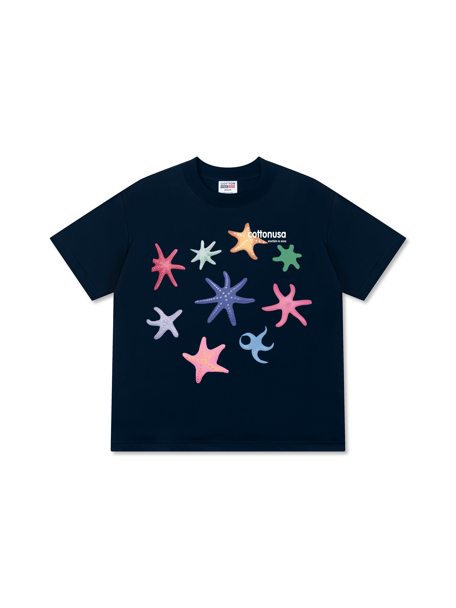 Áo Thun Relaxed Fit Tropical Star Fish