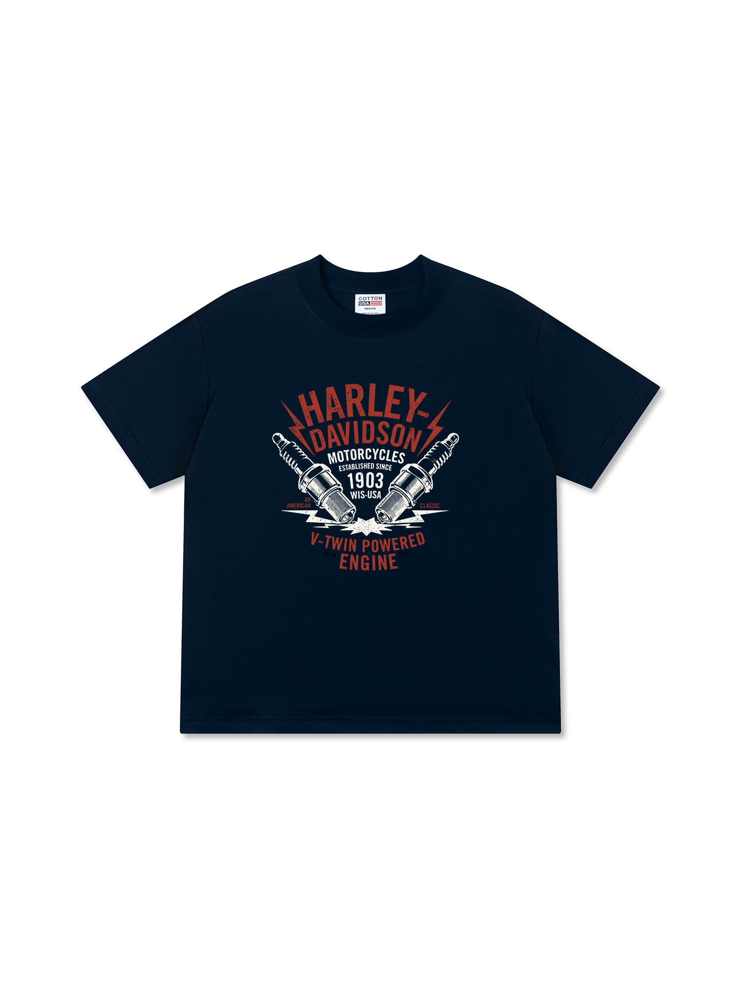 Áo Thun Relaxed Fit Motorbike Harley Davidson Motocycles