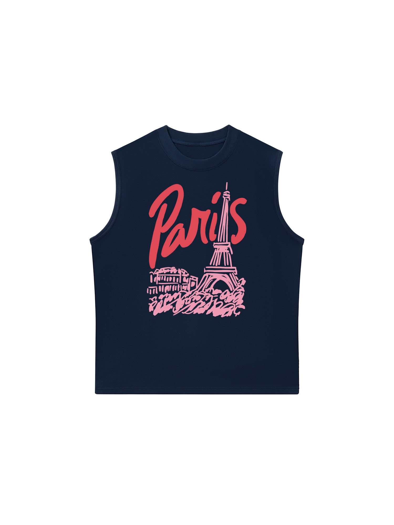 Áo Ba Lỗ Relaxed Fit La Vie en Rose