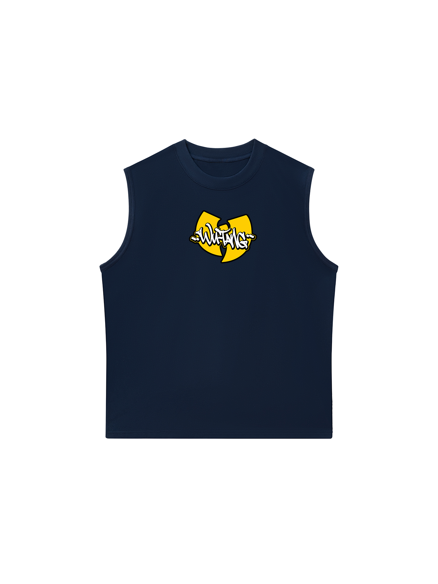 Áo Ba Lỗ Relaxed Fit Rapper Wu-Tang Clan Logo