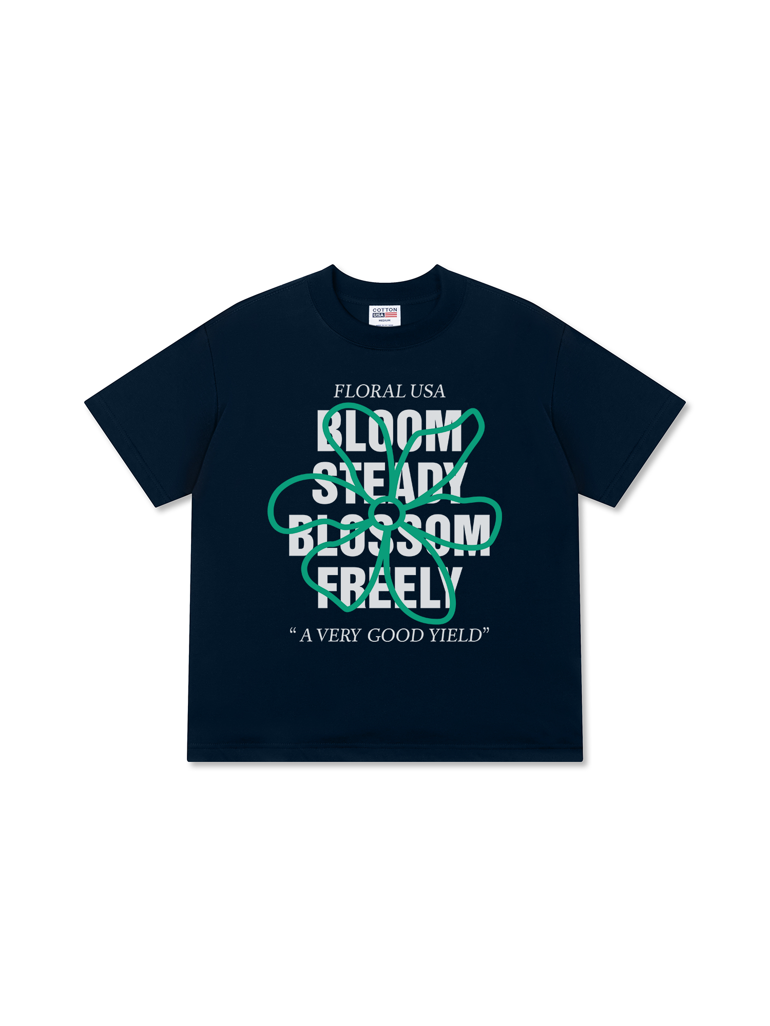 Áo Thun Relaxed Fit Floral Bloom Steady