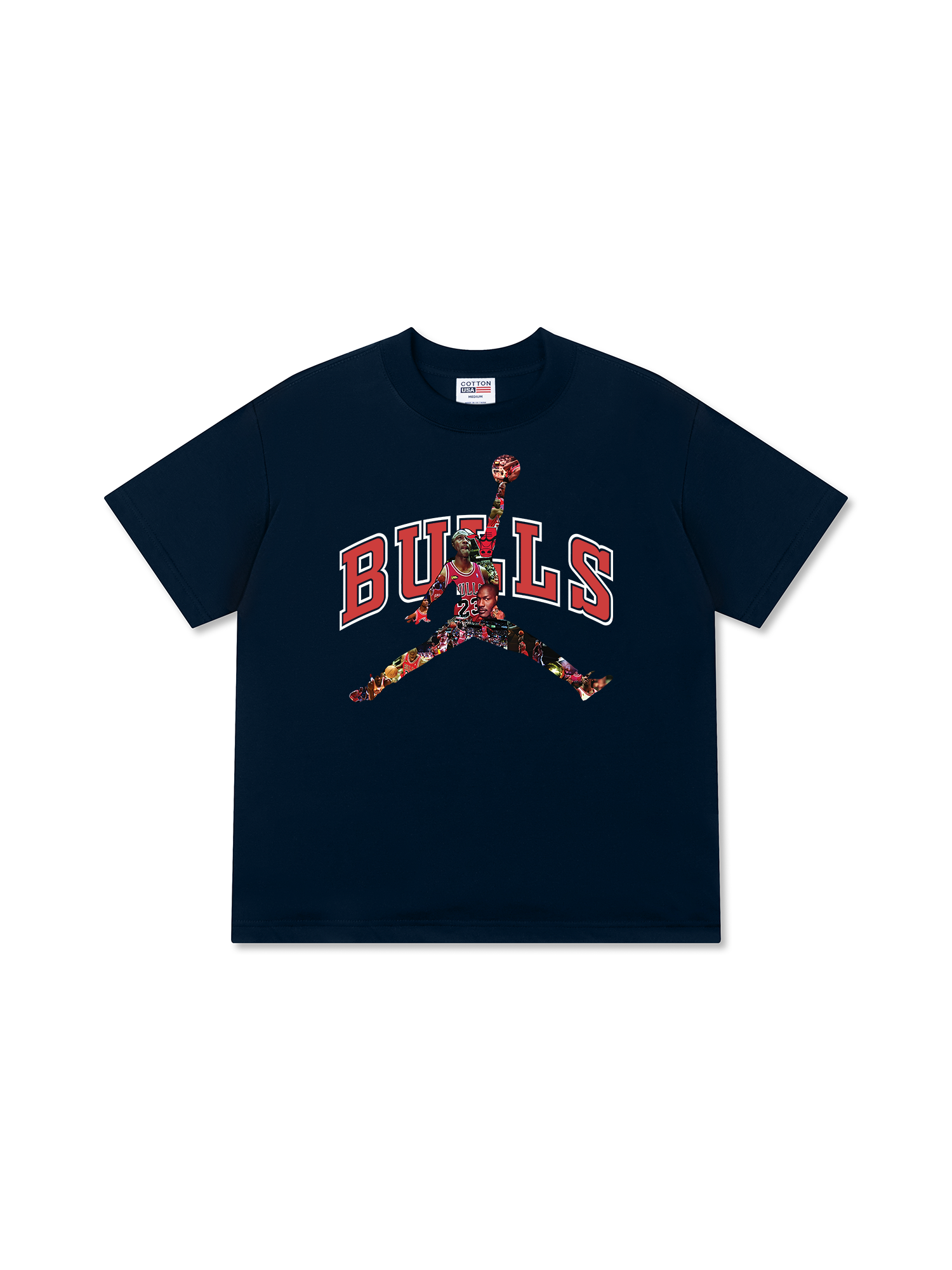Áo Thun Relaxed Fit Basketball Bull 23
