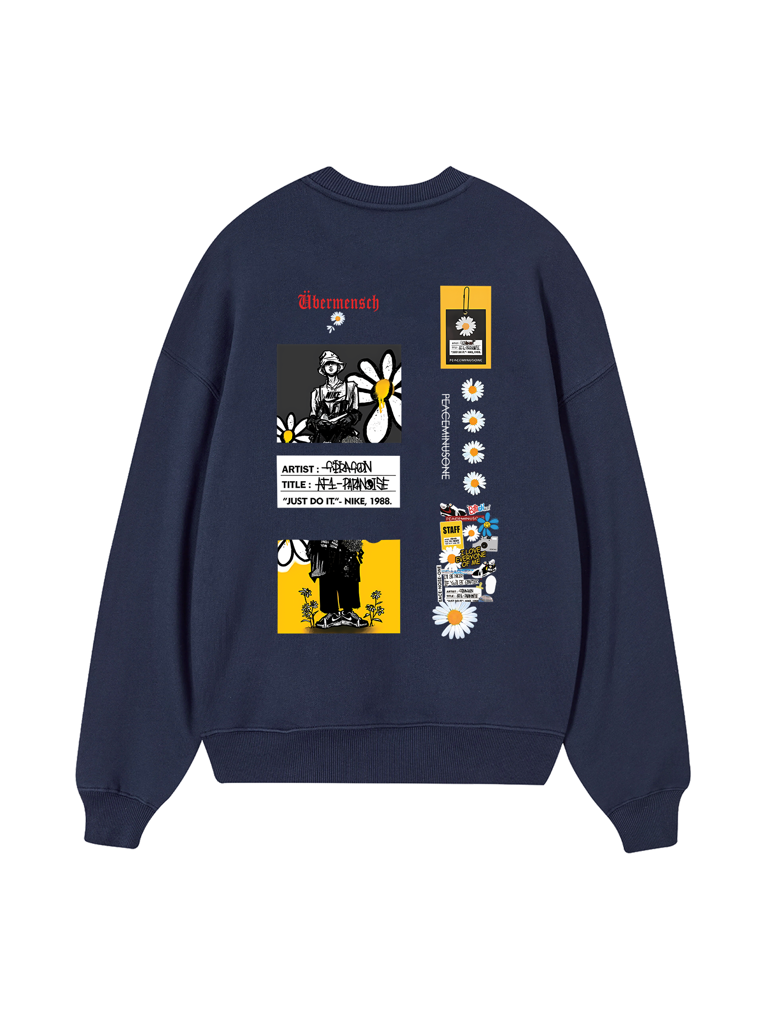 idol G Dragon Peaceminusone Sweater