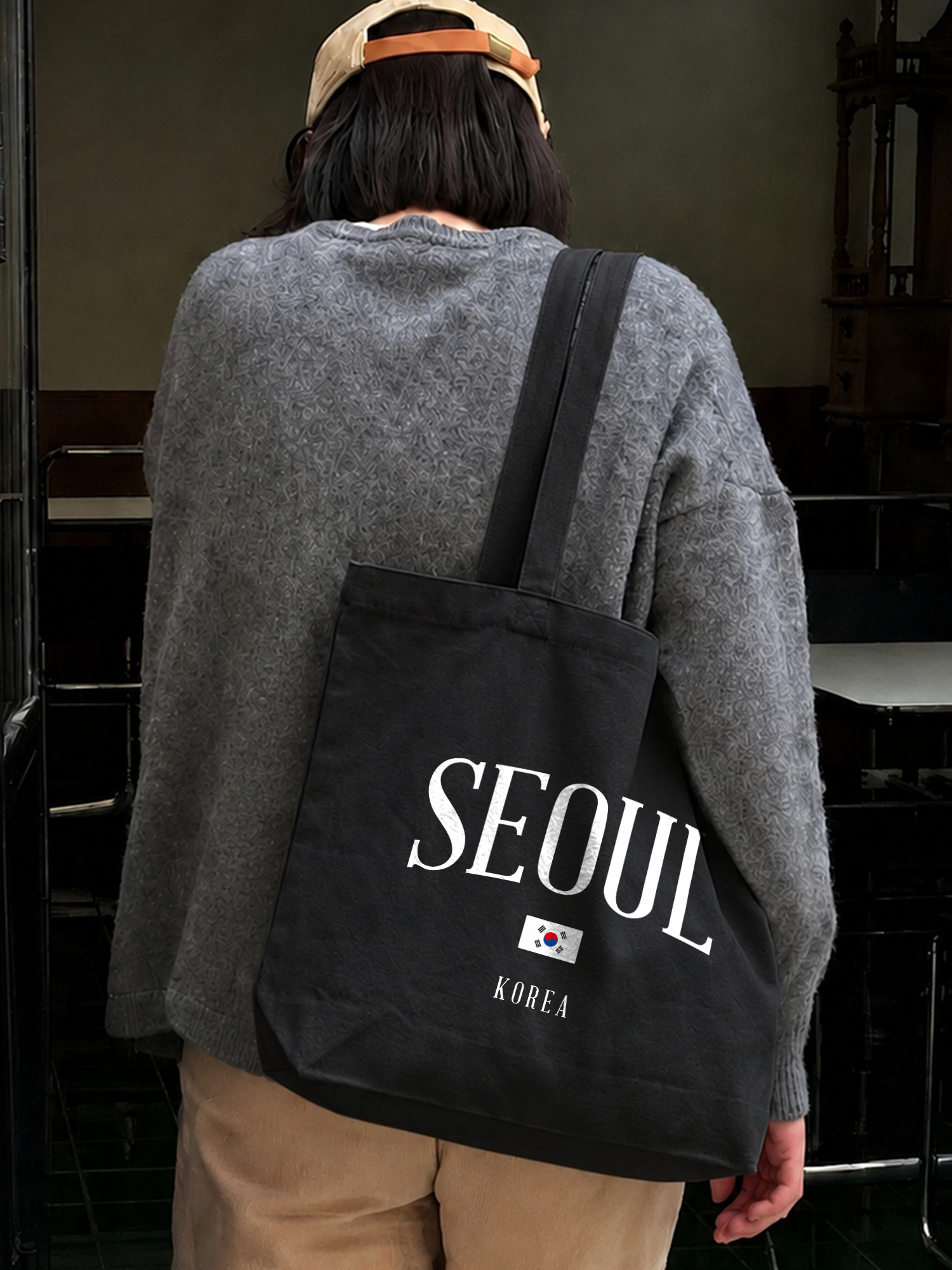 Túi Tote Seoul Korea Classic
