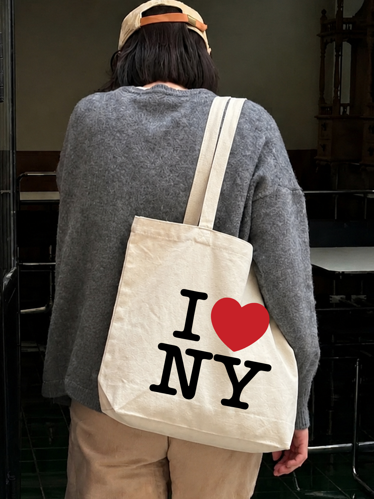 Túi Tote City I Love NY