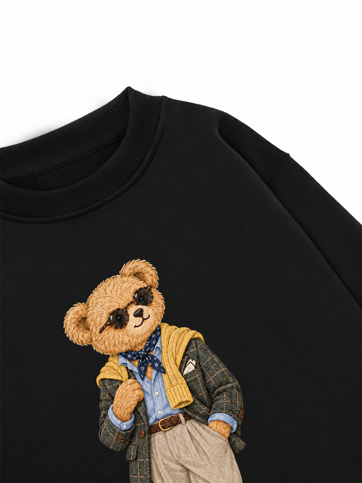 Áo Sweater Nỉ Hai Da Dear Lady