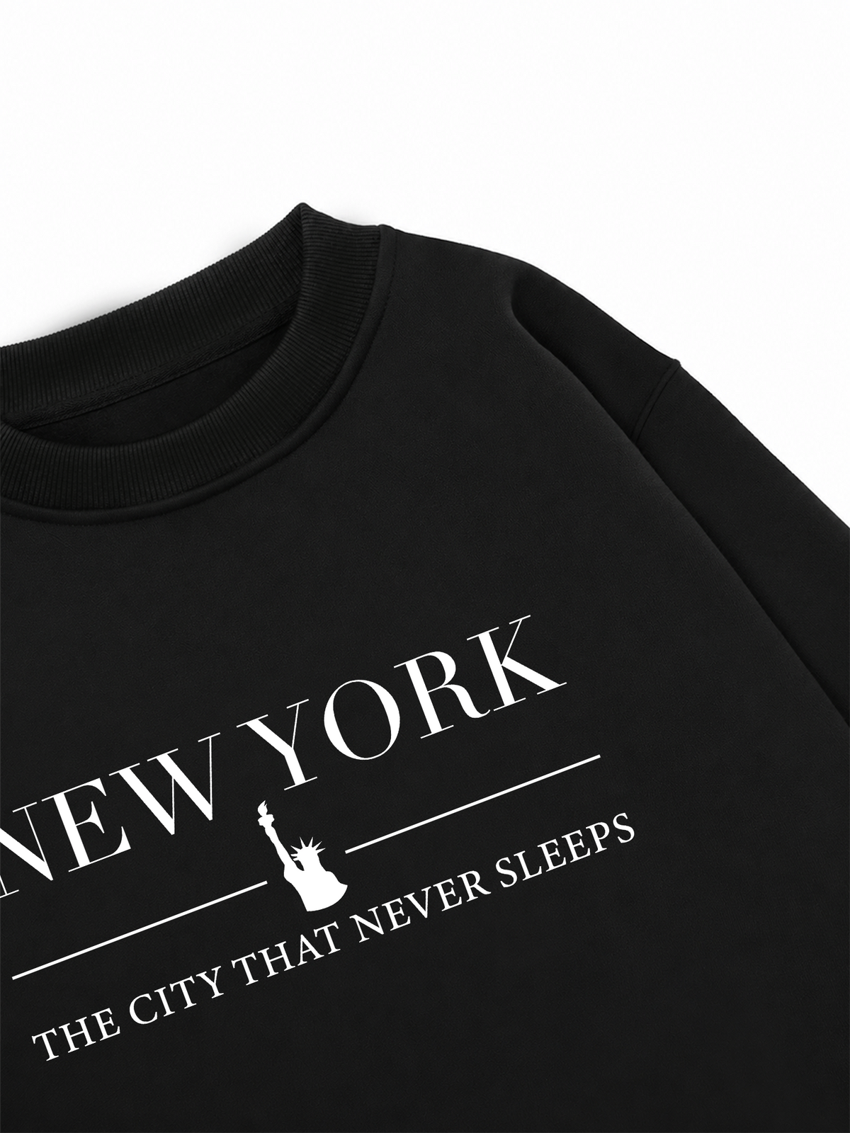 Áo Sweater Nỉ Hai Da New York The City That Never Sleeps