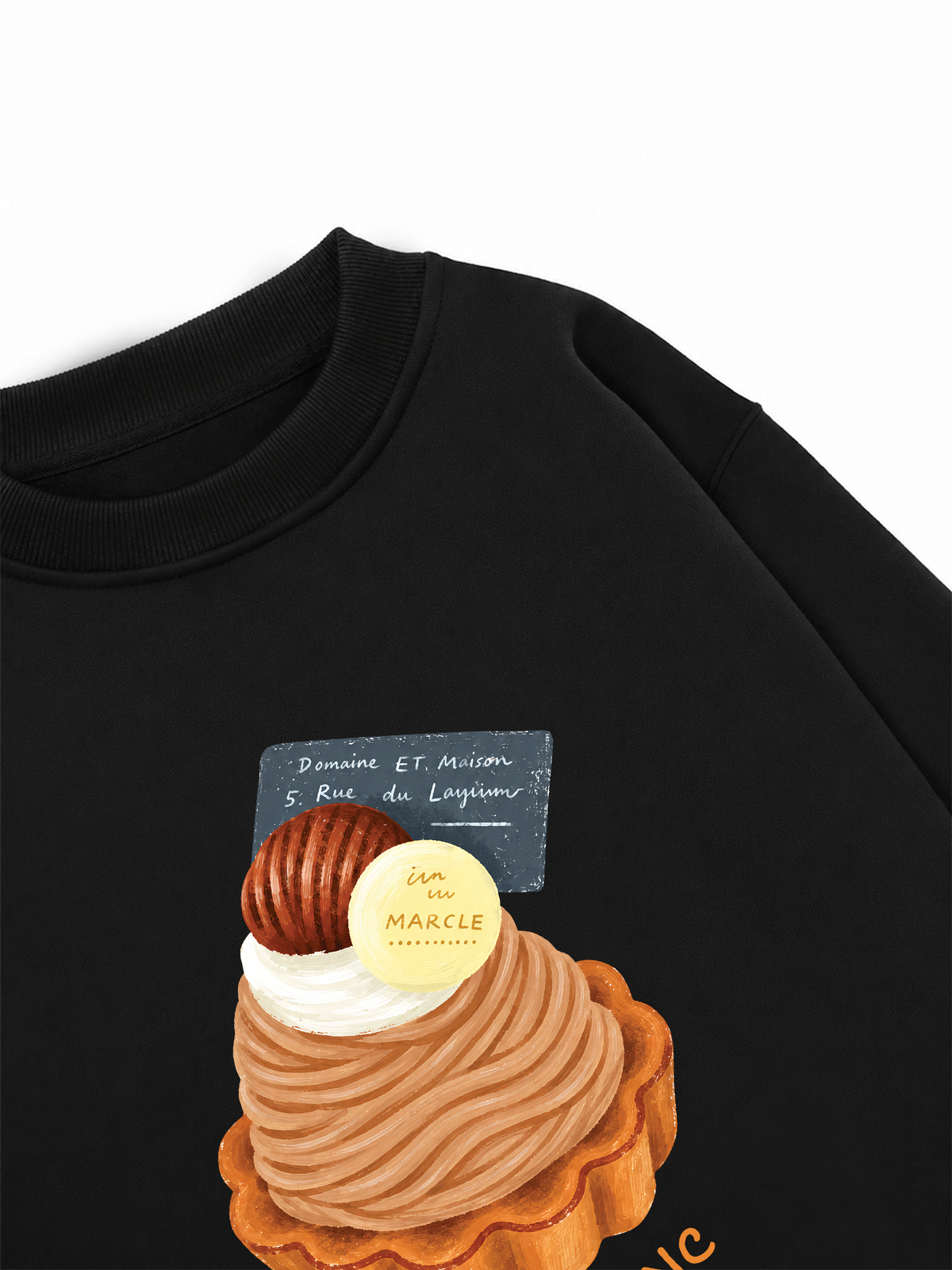 Áo Sweater Nỉ Hai Da Mont Blanc Tart