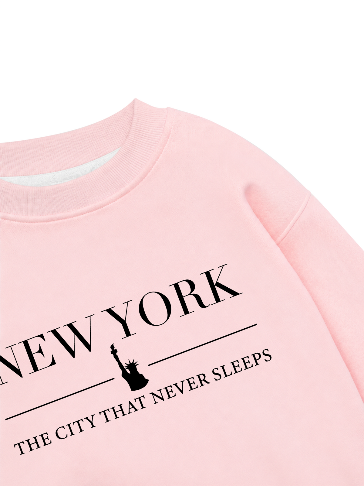 Áo Sweater Nỉ Hai Da New York The City That Never Sleeps