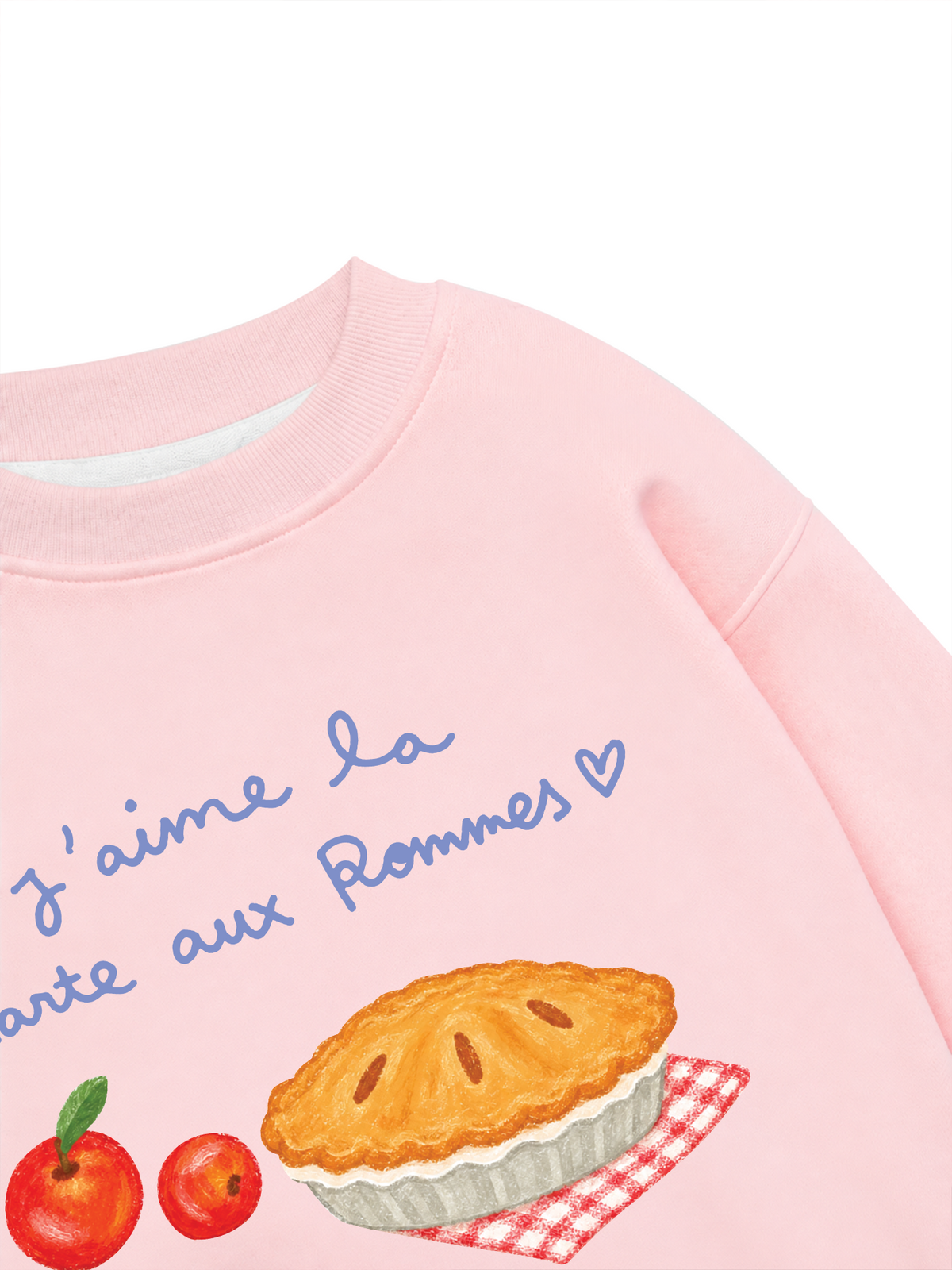 Áo Sweater Nỉ Hai Da J'aime la