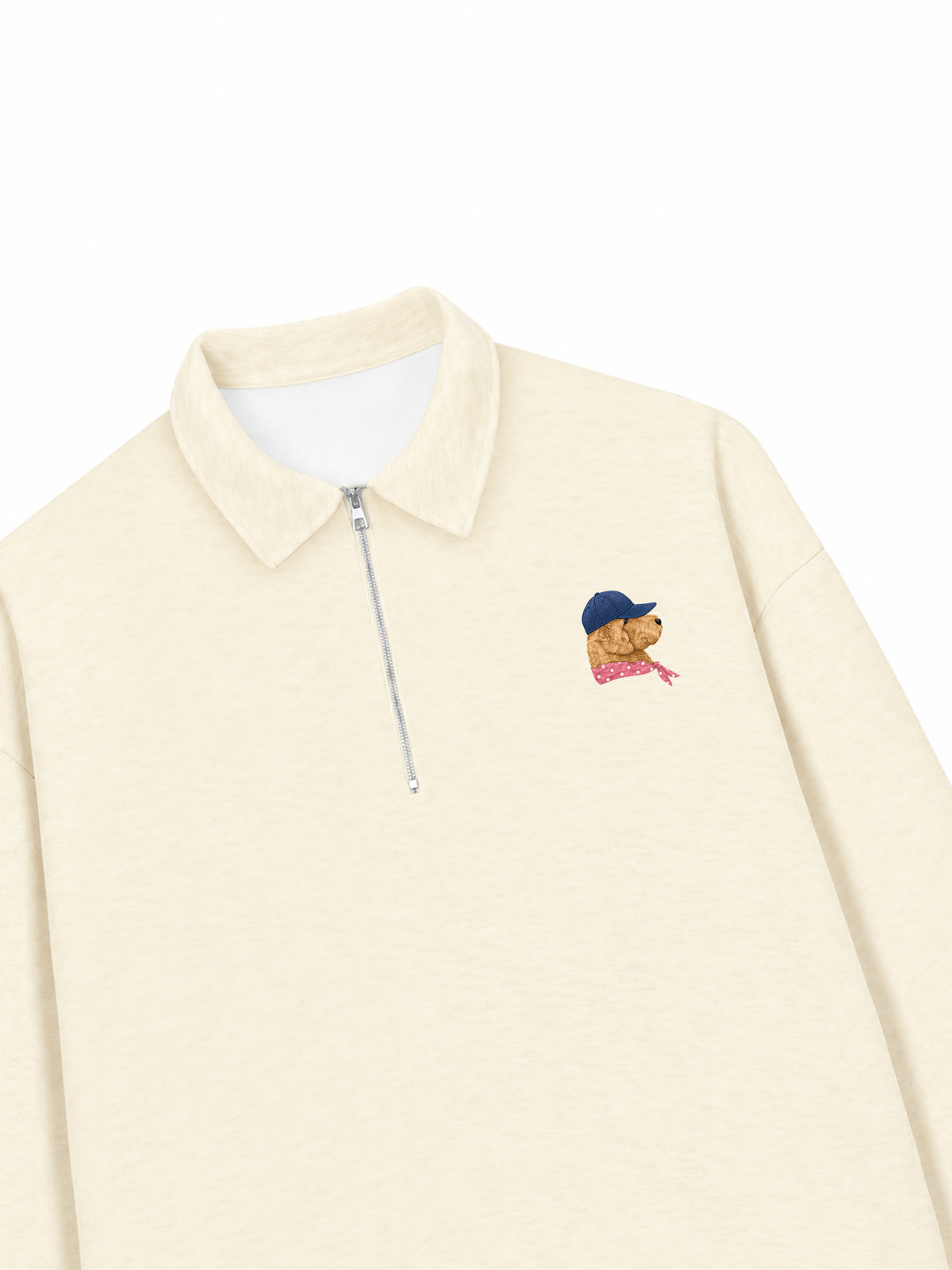 Áo Sweater Polo Nỉ Hai Da Good Boy Club