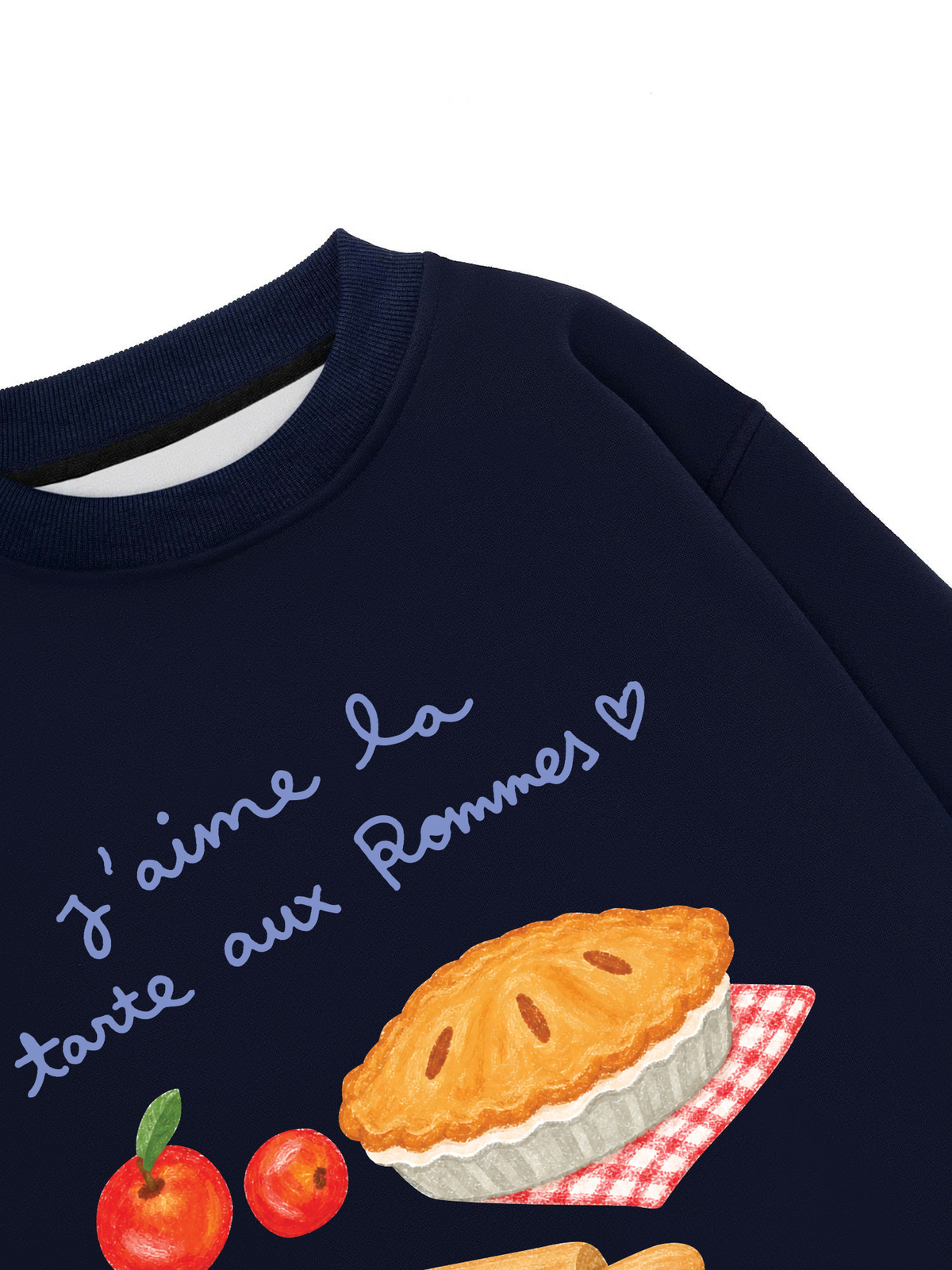 Áo Sweater Nỉ Hai Da J'aime la