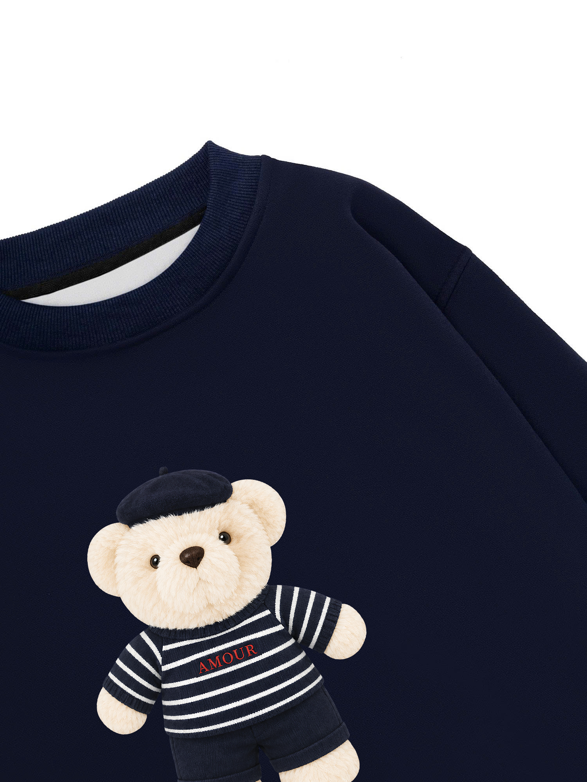 Áo Sweater Nỉ Hai Da Mon Authentic Bear