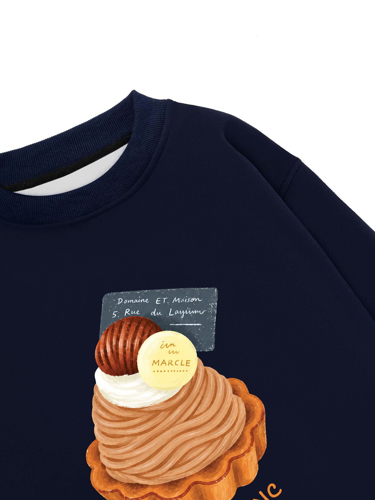 Áo Sweater Nỉ Hai Da Mont Blanc Tart