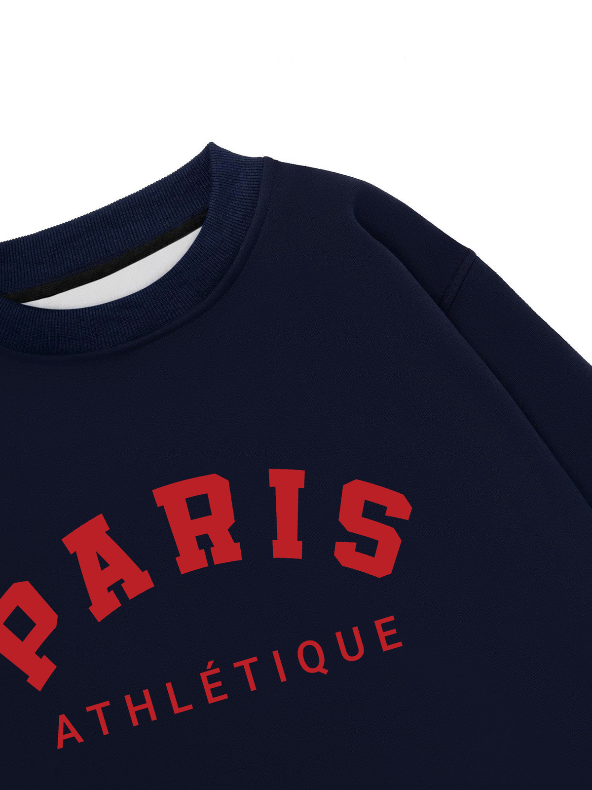 Áo Sweater Nỉ Hai Da City Paris Athletique