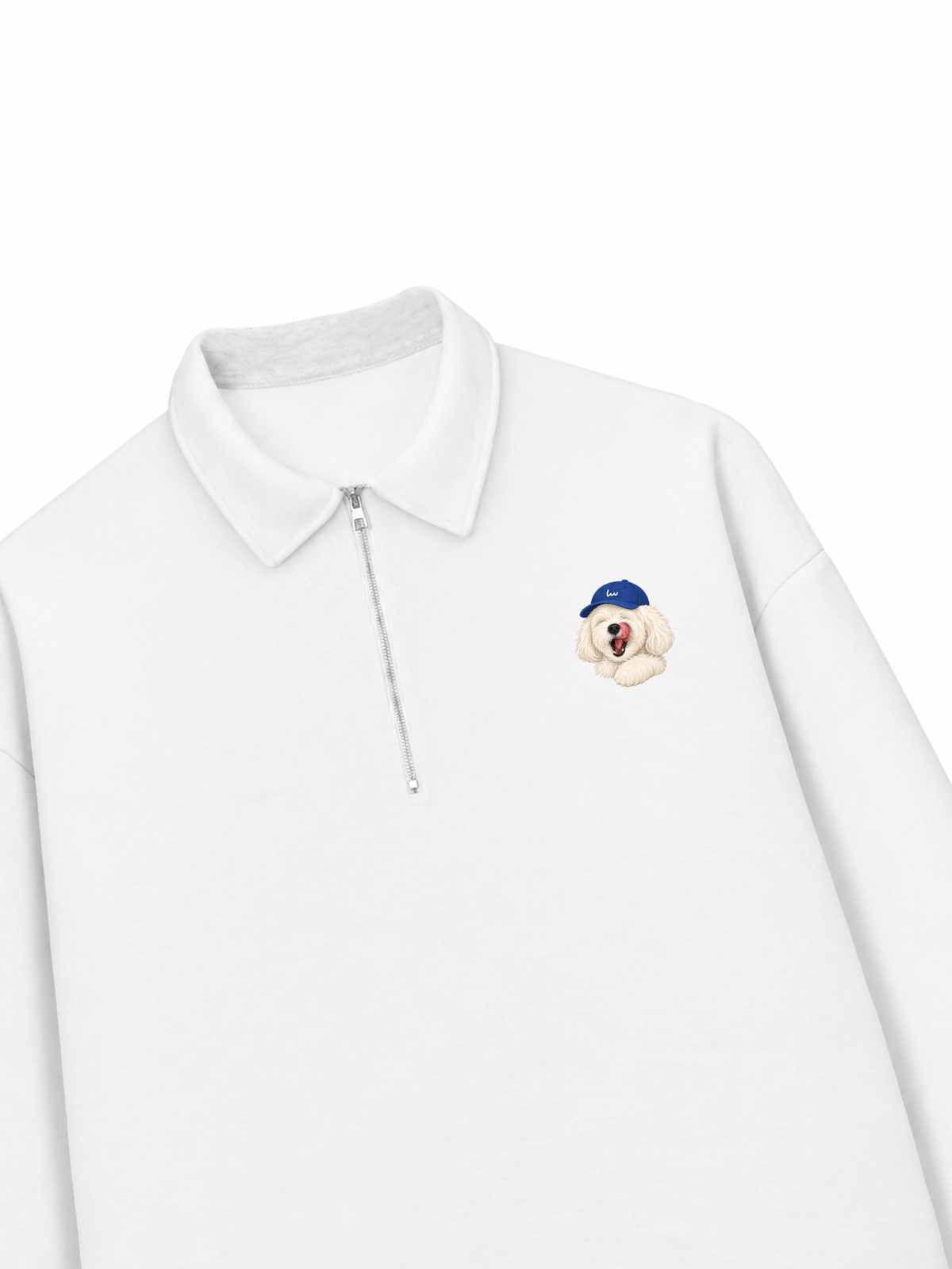 Áo Sweater Polo Nỉ Hai Da Happy Puppy
