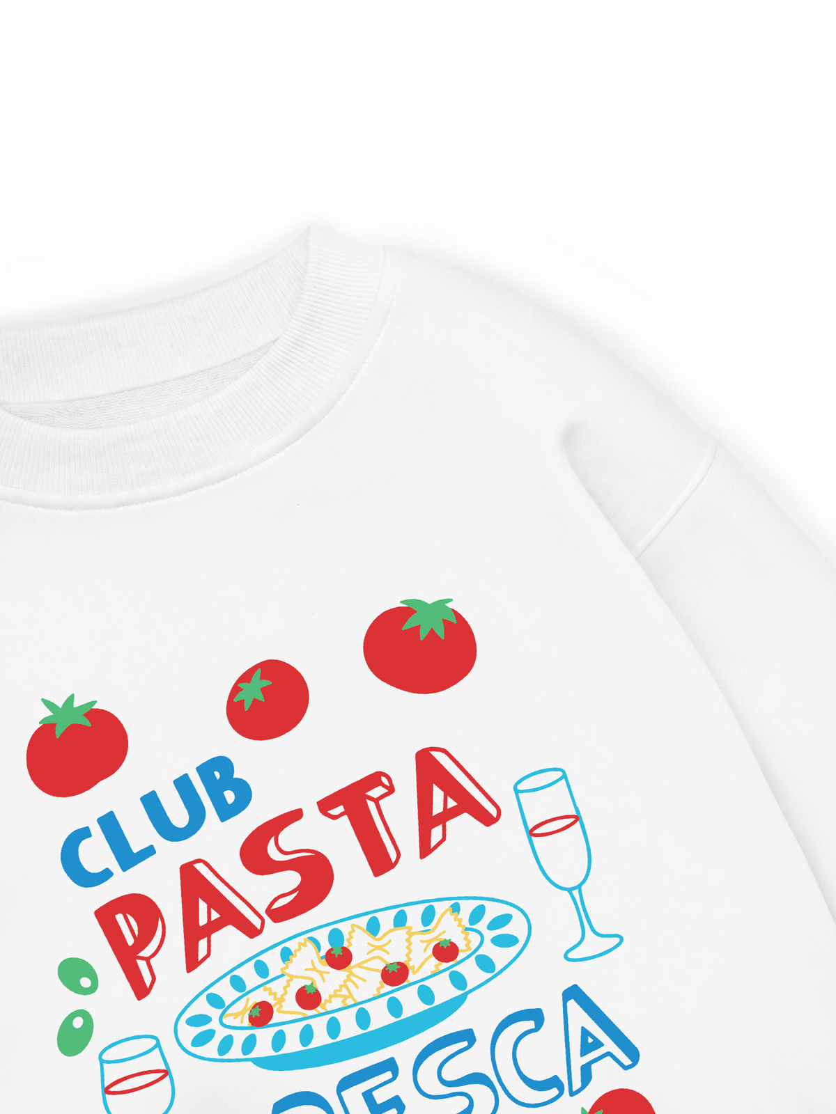 Áo Sweater Nỉ Hai Da Pasta Club